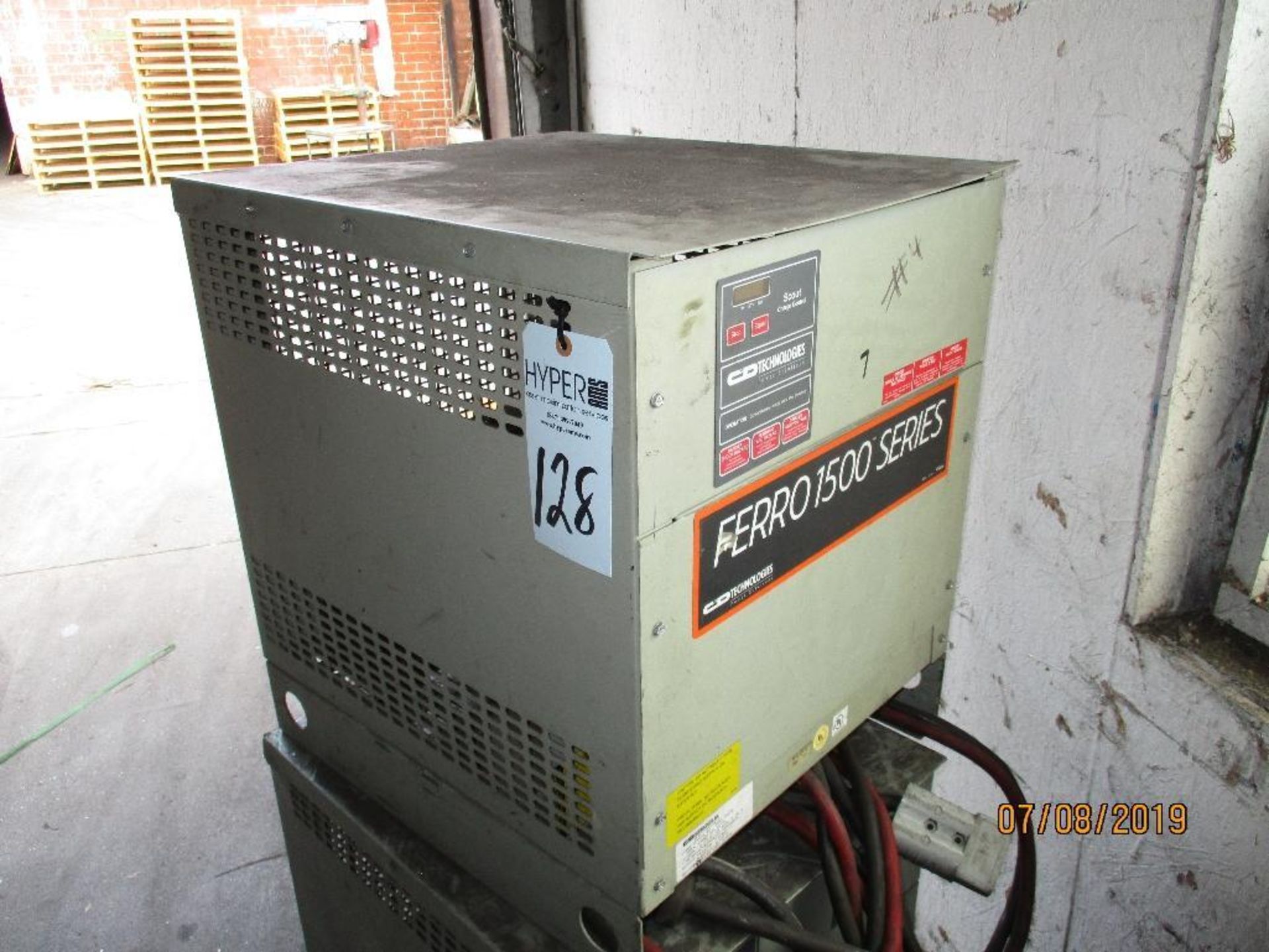 C & D Battery Charger, Ferro 1500 Series, M/N VFR18HK1000, Located at 600 Old Hull Rd. Athens, GA. 3