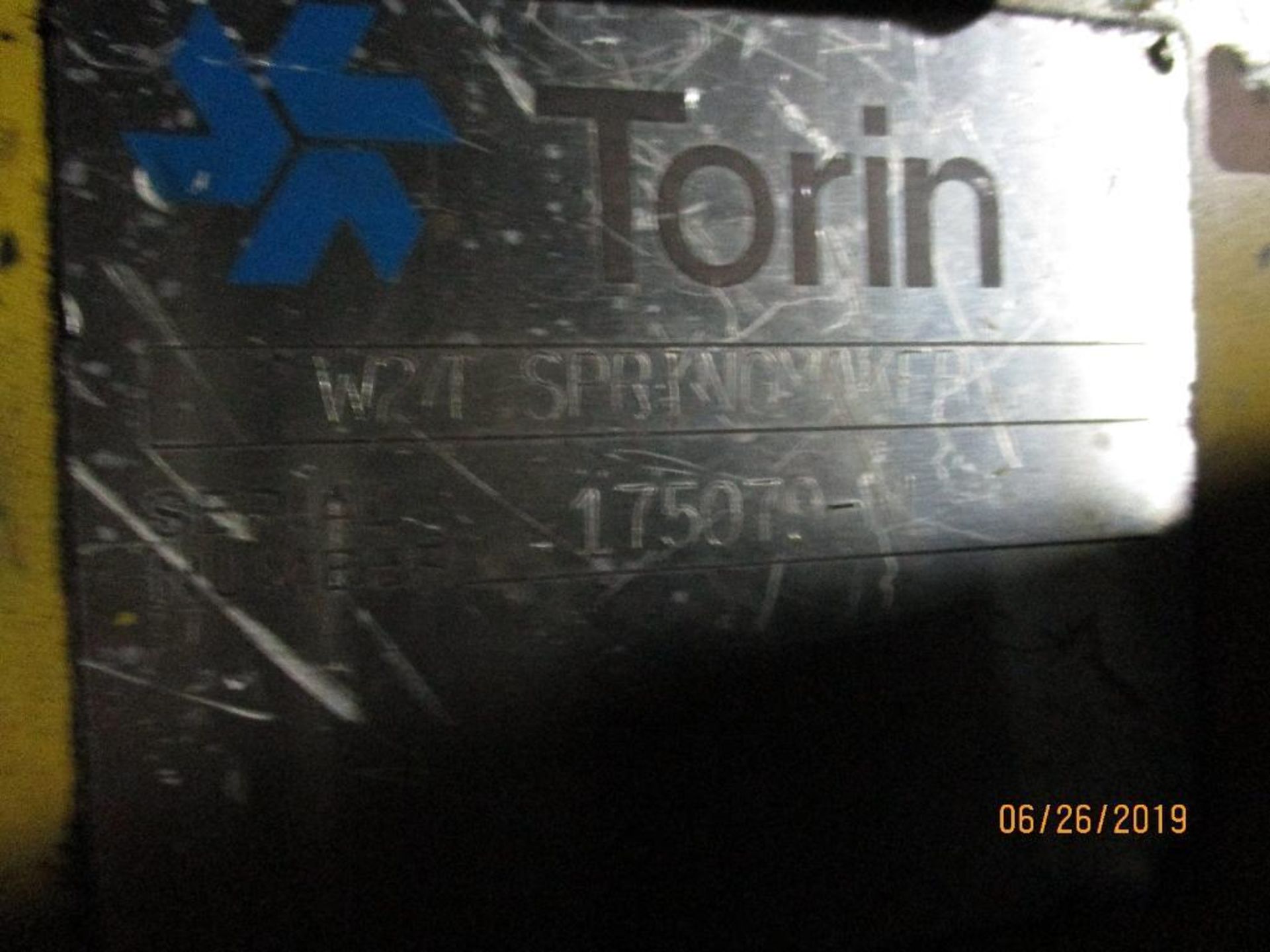 Torin Spring maker M/N W-24 S/N 175079-WL, Missing Parts, Located at 800 West Broadway St. Three Riv - Image 7 of 7