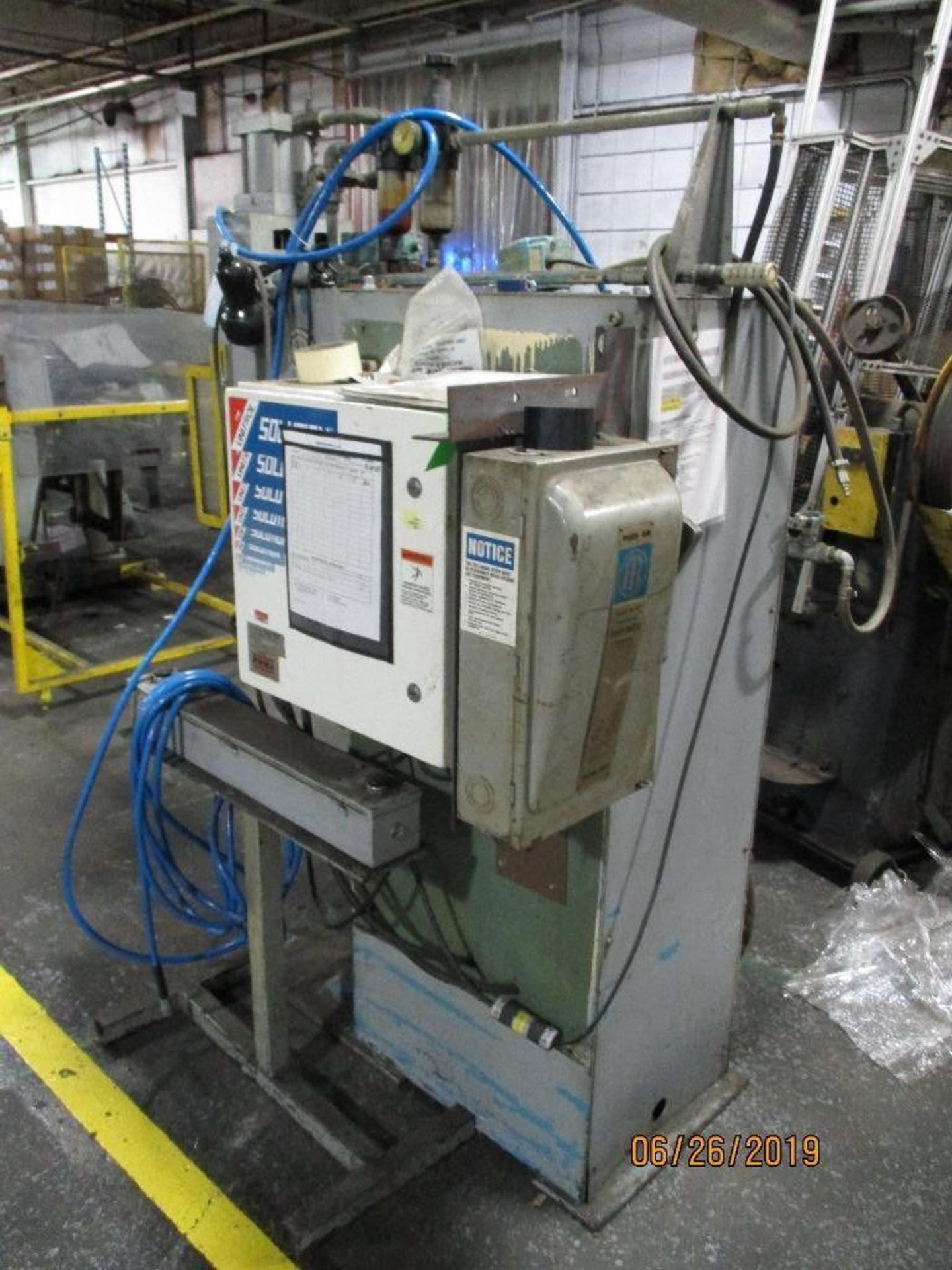 Peer Spot Welder M/N P-50 S/N 14022, Located at 800 West Broadway St. Three Rivers, MI. 49106 - Image 2 of 7