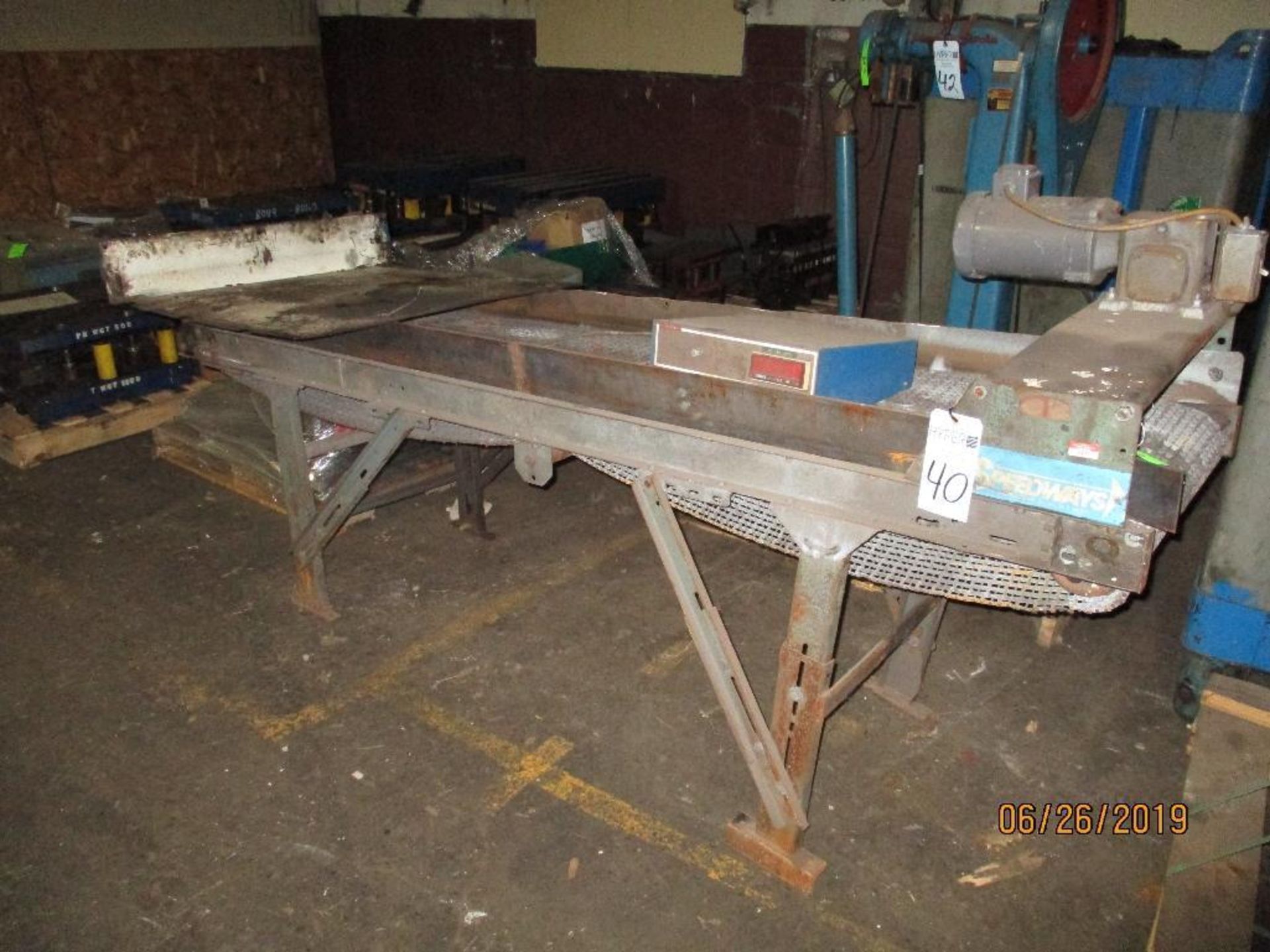 Two Power Conveyors, 10' x 26" & 8' x 2', Located at 800 West Broadway St. Three Rivers, MI. 49119 - Image 3 of 4
