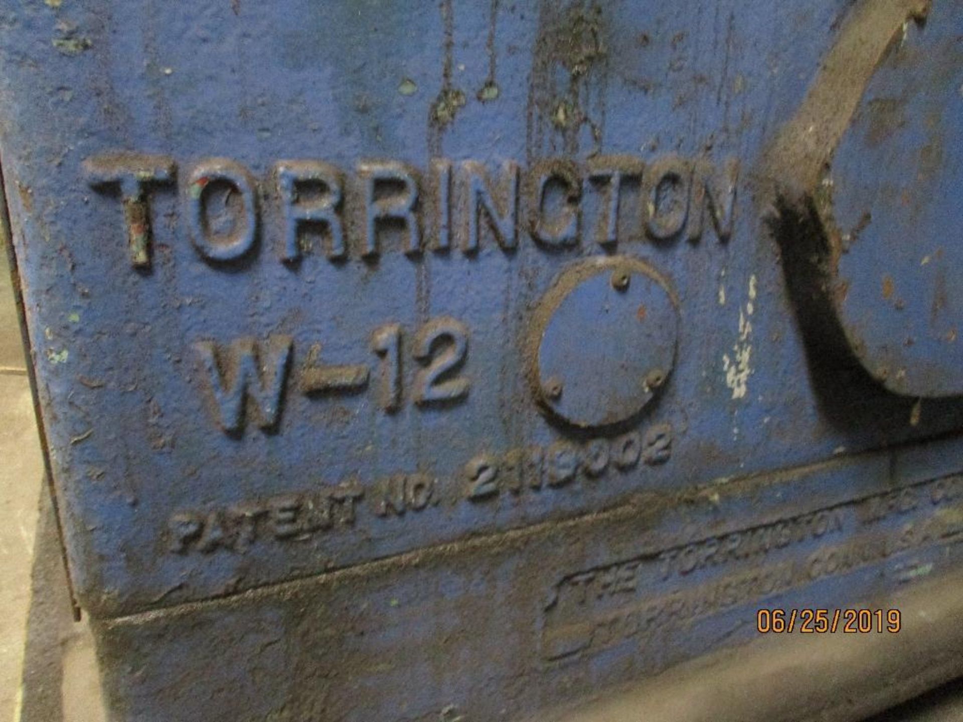 Torrington Precision Spring Coiler S/N 60240 W-12, Wire Dia. Range .047" to .148", Coil OD Range 1/4 - Image 6 of 9