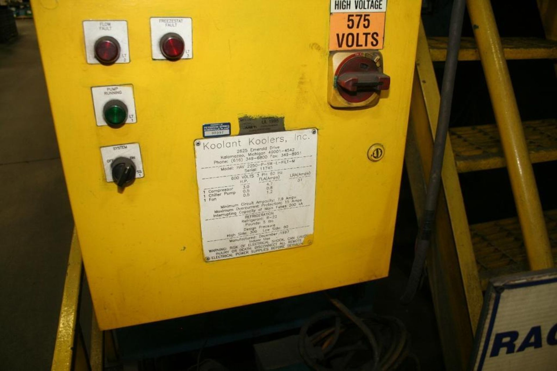 Pyromaitre Turbo Rotary Oven Model TD 60-IG, Pyro Oven, Serial# 980103, 4 Lane, Located at 208 Wigle - Image 6 of 10
