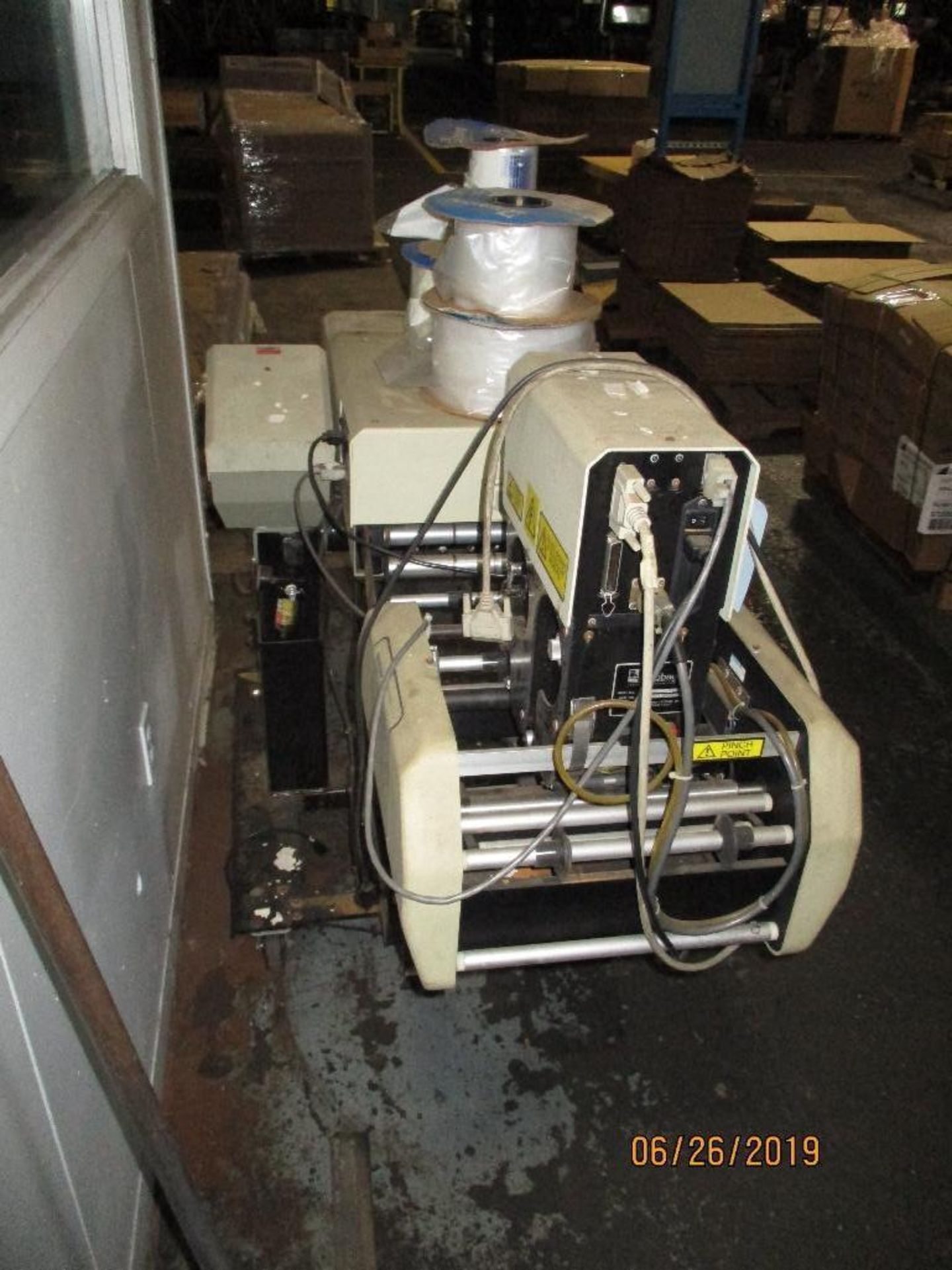 HS-100 Excel Auto Bag Machine S/N 98-12X6-3334 With PI-4000 Auto Label Attached, Located at 800 West - Image 4 of 4