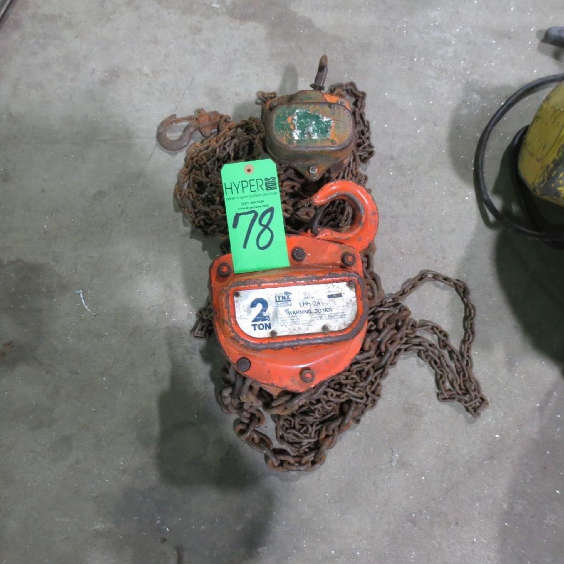 2 Ton Chain hoist and Chain Hoist