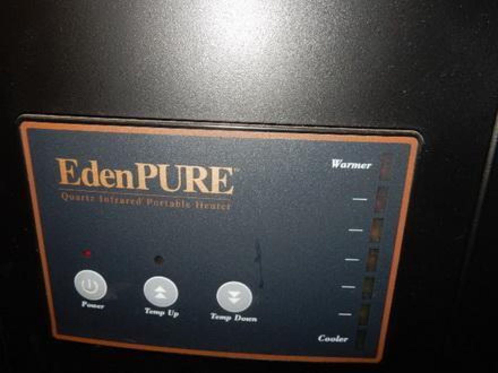 EdenPURE Copper Model: SMART1000XL Electric Infrared Quartz Heater - Image 2 of 5