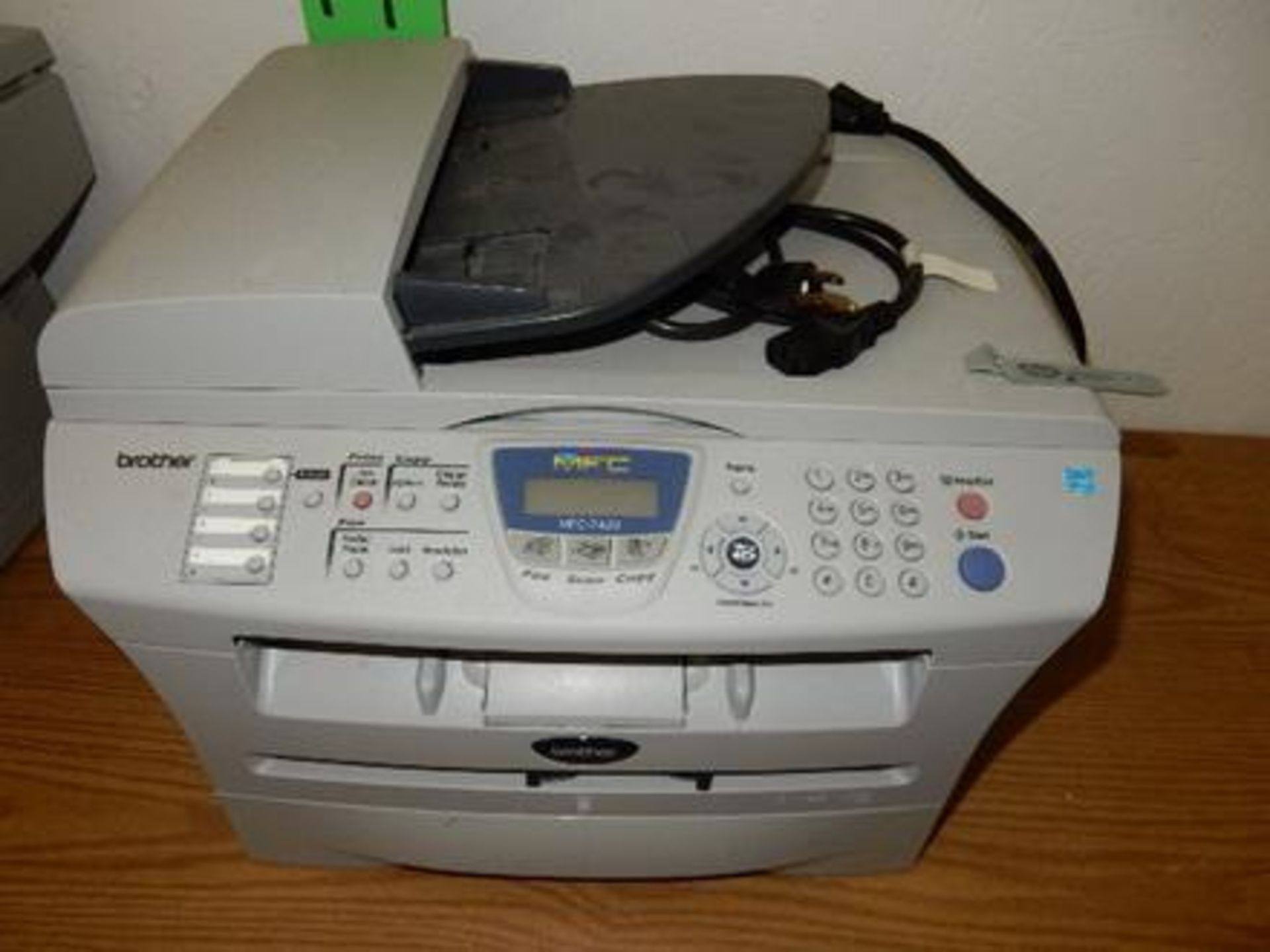 Brother Model MFC-7420 Fax, Scan and Copy Machine - Image 4 of 7