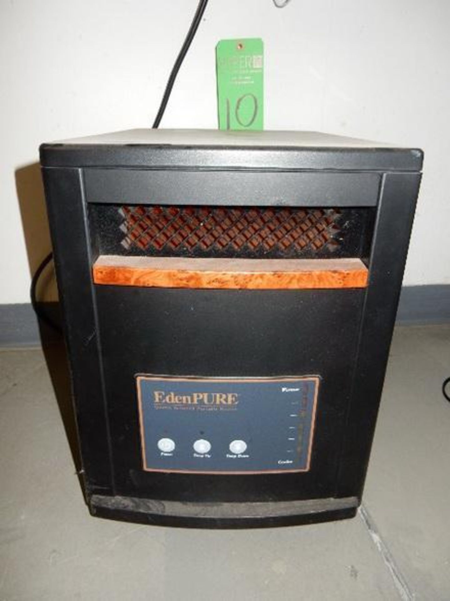 EdenPURE Copper Model: SMART1000XL Electric Infrared Quartz Heater