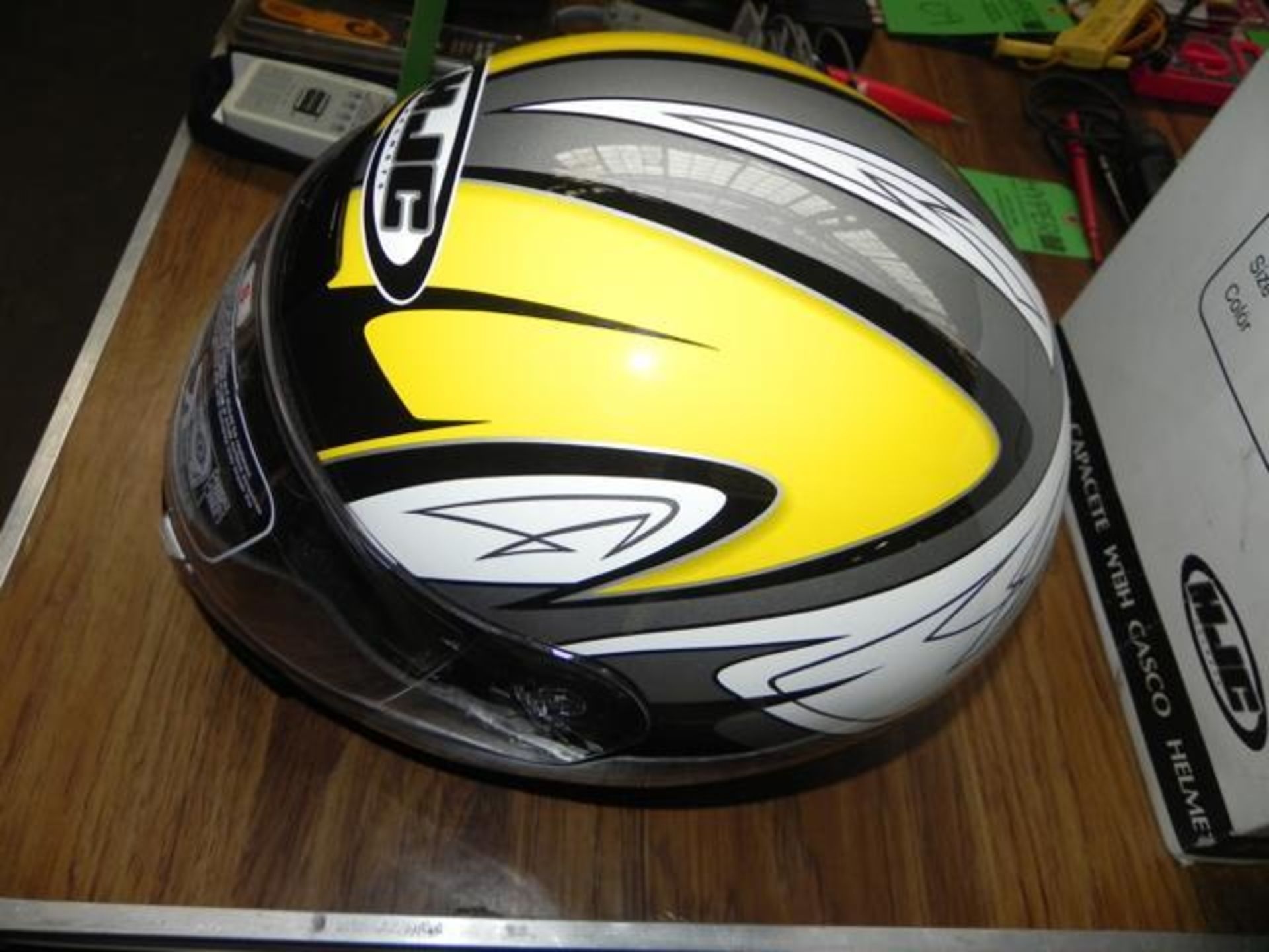 HJC Motorcycle Fullface Helmet Size Small in Box (unused) - Image 3 of 6