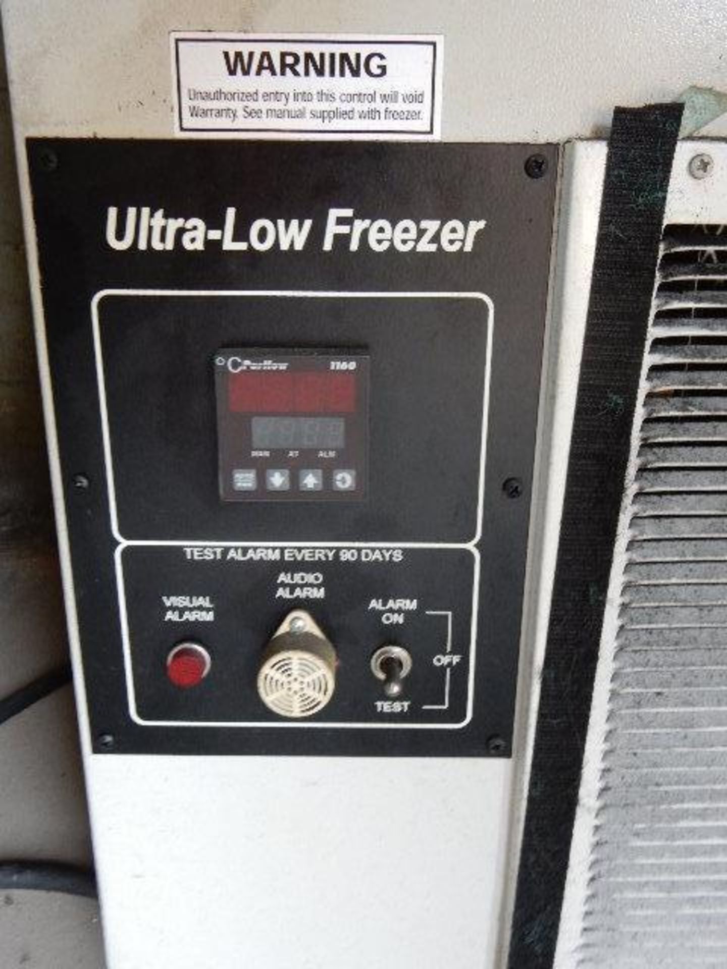 So-Low Ultra-Low Freezer, Model# CB5-3, Serial # 06071051 - Image 5 of 7
