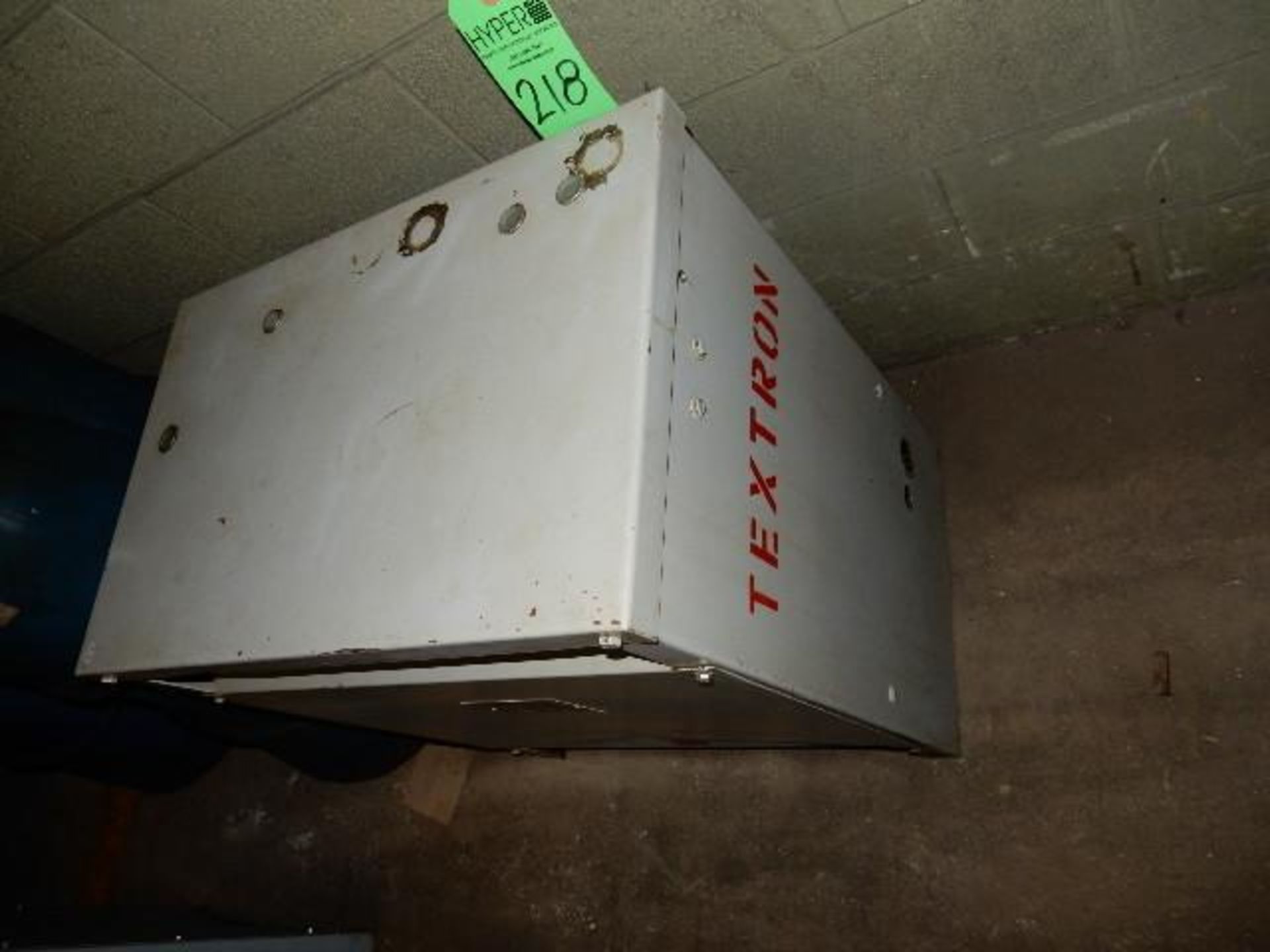 Textron Transformer Three Phase CAT T5H45 Ser: E, KVA 45 - Class AA C170, HZ60 - HV480, LV240-W/120V - Bild 3 aus 5