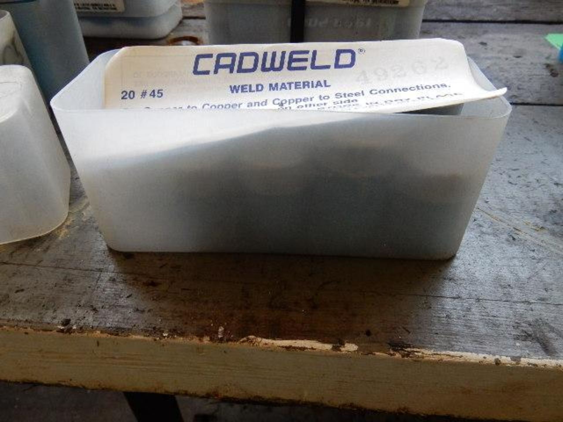 Erico Cad weld 45 welding material - Image 2 of 3