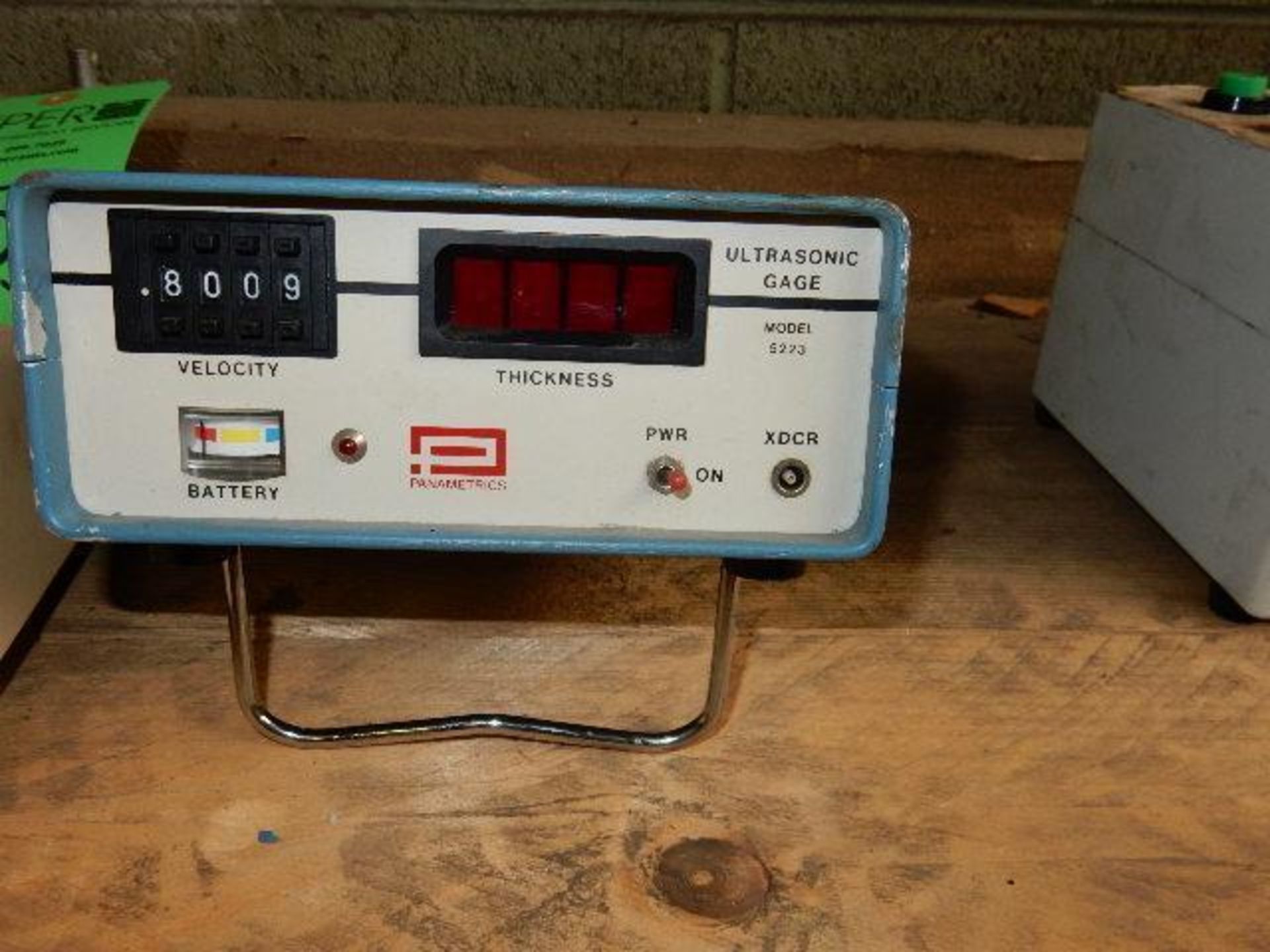 Palnametrics Ultra Sonic Gage mdl: 262 - Image 3 of 7