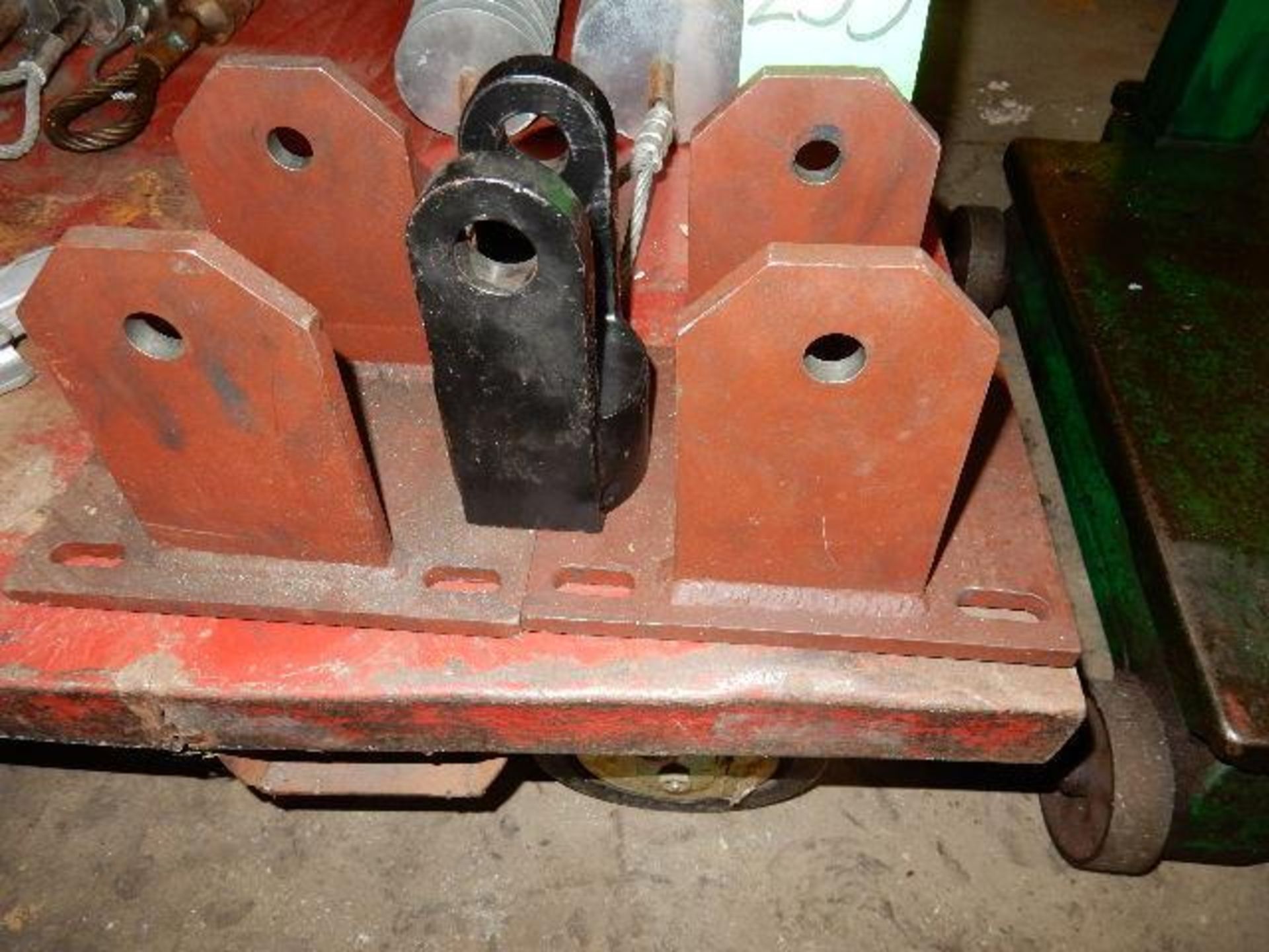 2ea Wheels Stand For Carts 1ea Steel York for Hyd Ram - Image 2 of 4