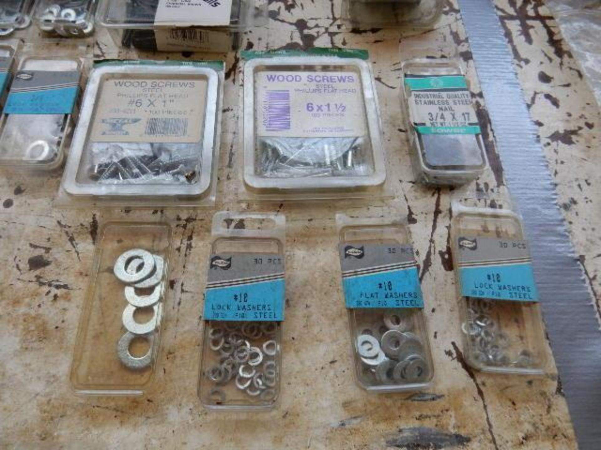 Assorted Nuts Bolts Washers and Screws - Image 4 of 6