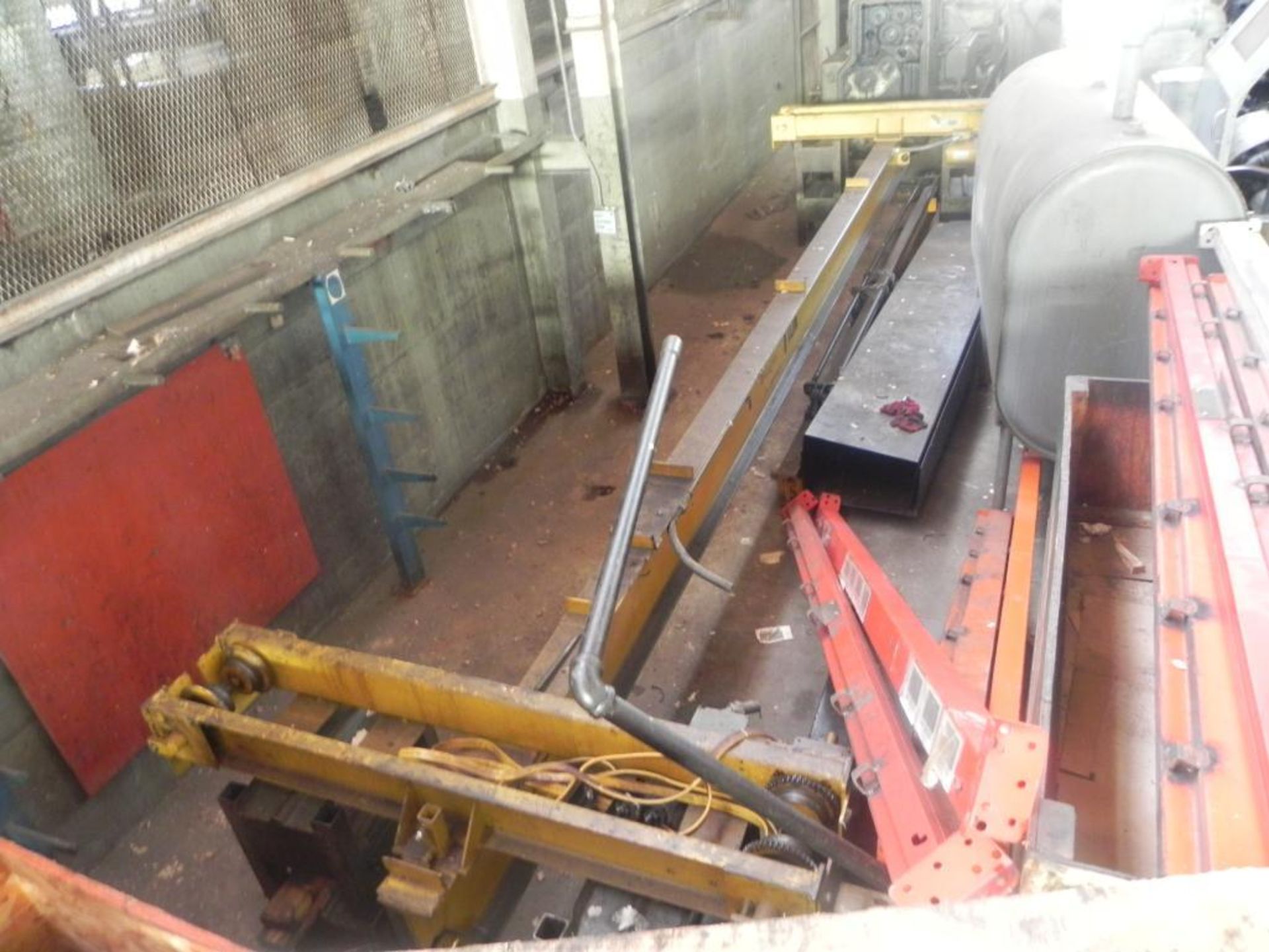 Lift Teck - Budgit Over Head Crame Frame, Swaw- Box, SSI, 1TON- 20 FT "L" X 5 FT "W" X 1ft H.