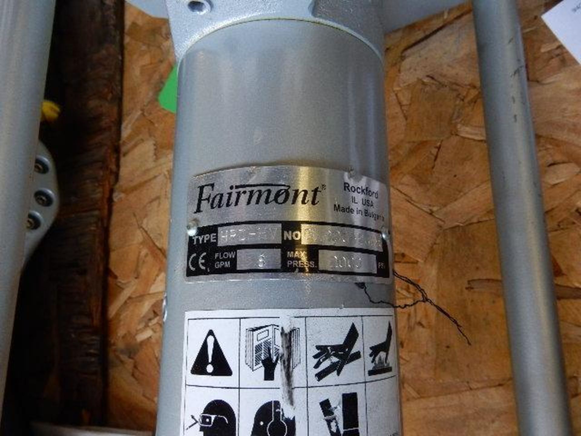 Fermont Hydraulic w/ Universal Adaptor sign post drive, 1500 -Type HPD-HV -NO GLP00326AB - Flow 8 - - Image 2 of 2