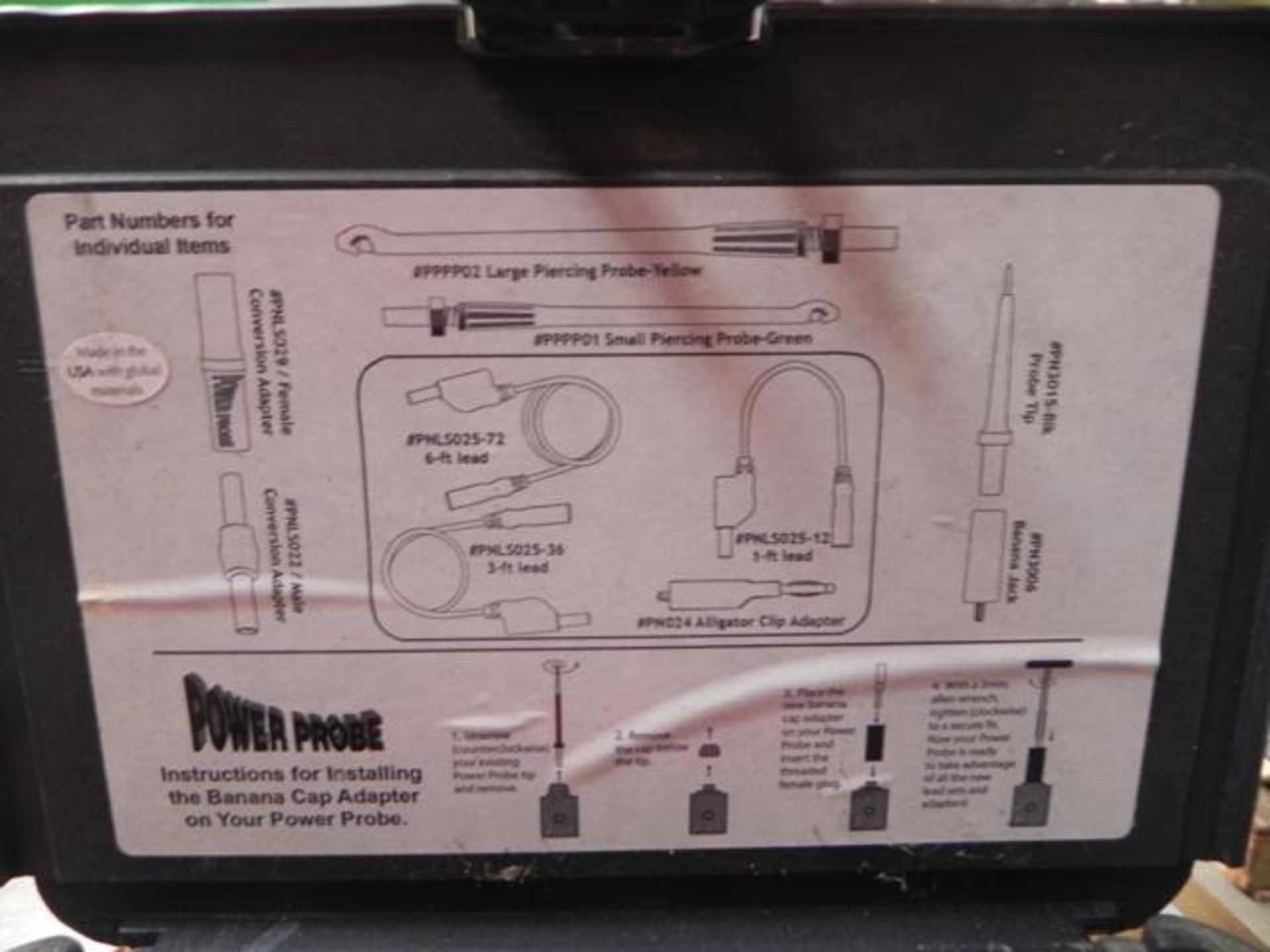 1ea Power Portable Lead set Power Probe mdl - PPL501 1ea Micronta 8-Range Multitasker mdl 22-212 - Image 4 of 6