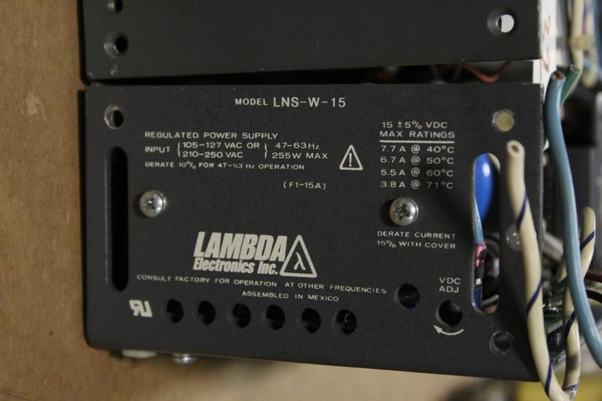 (Lot of 2) Lambda LNS-W-15 Power Supply - Image 2 of 2