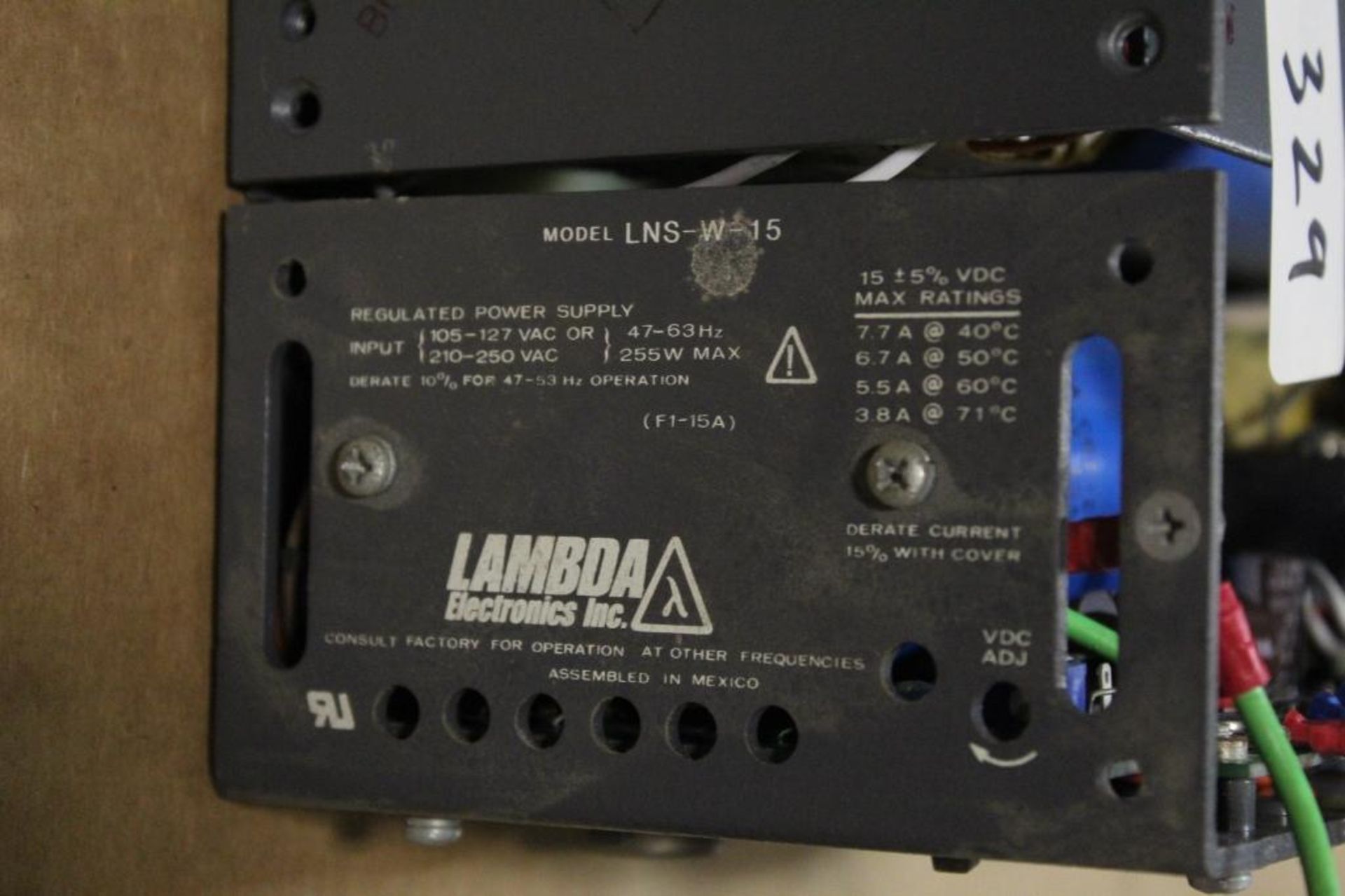 (Lot of 2) Lambda LNS-W-15 Power Supply - Image 2 of 2