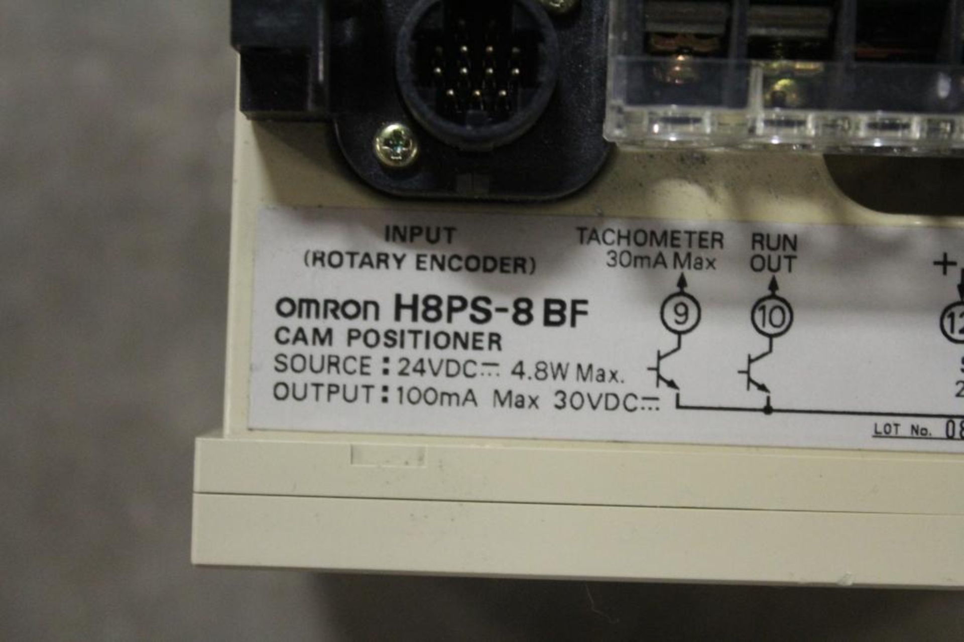 (Lot of 2) Omron H8PS-8 BF Cam Positioner - Image 2 of 2