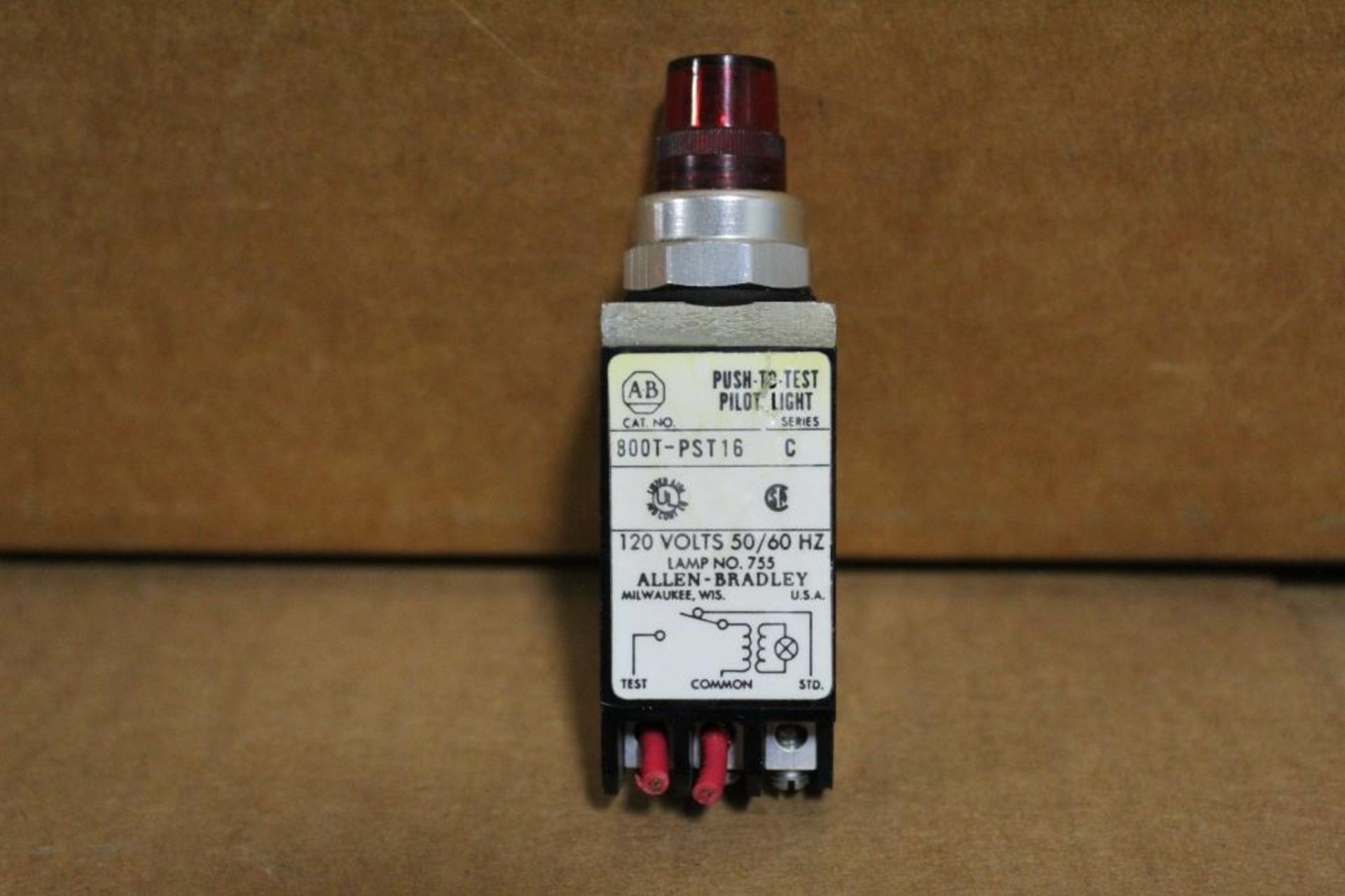 (Lot of 30) Allen-Bradley 800T-PST16 Red Illuminated Push-Buttons or Similar
