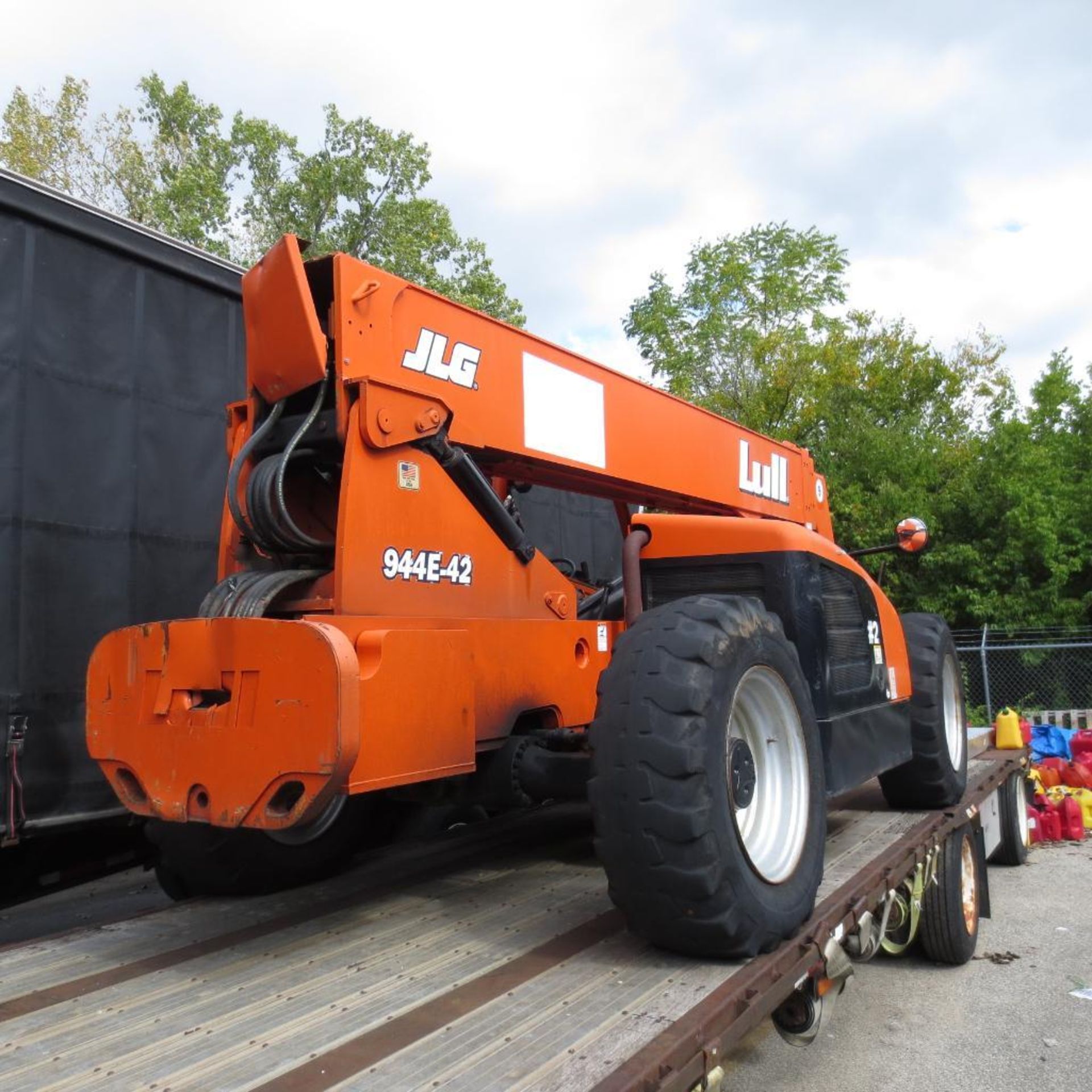 Lull 944E-42P 9,000lb. 4x4x4 Telescopic Fork Lift S/N: 19199, Cummins 4 Cyl., Tilt Carriage, Q/C For - Bild 6 aus 9