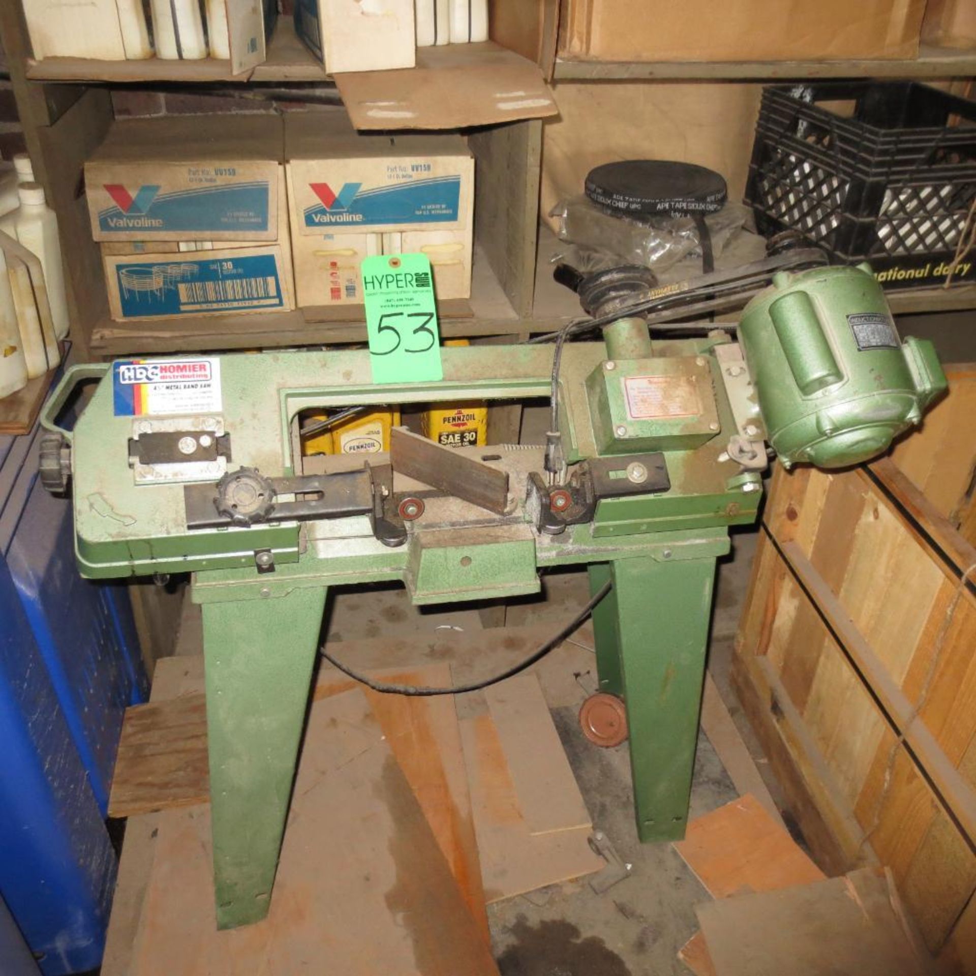 HDC 4 1/2" Metal Band Saw, 3/4 HP, 110 V ( Loc. 125 South 5th Street )