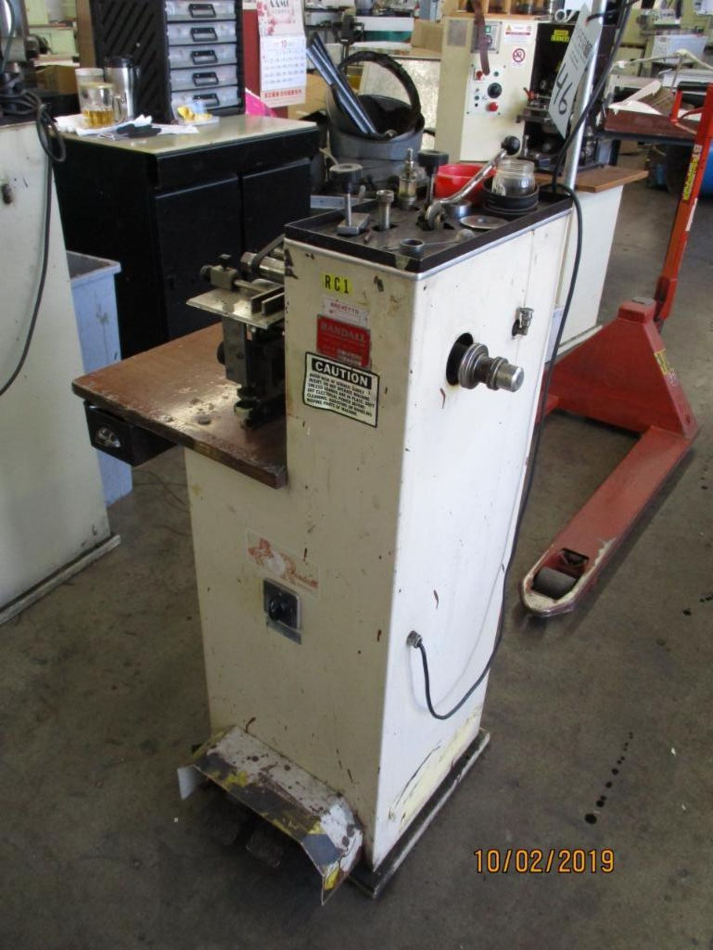 Randall R-75 Edge Press S/N 910903 - Image 3 of 4