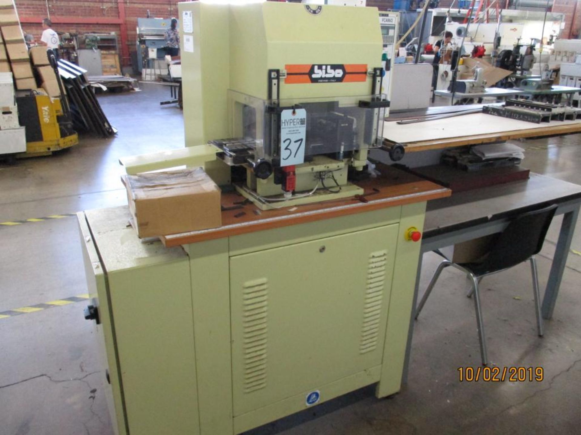 Bibo FCA 86/2 Automatic Perforating Machine S/N: 370002 (2006) - Image 2 of 4