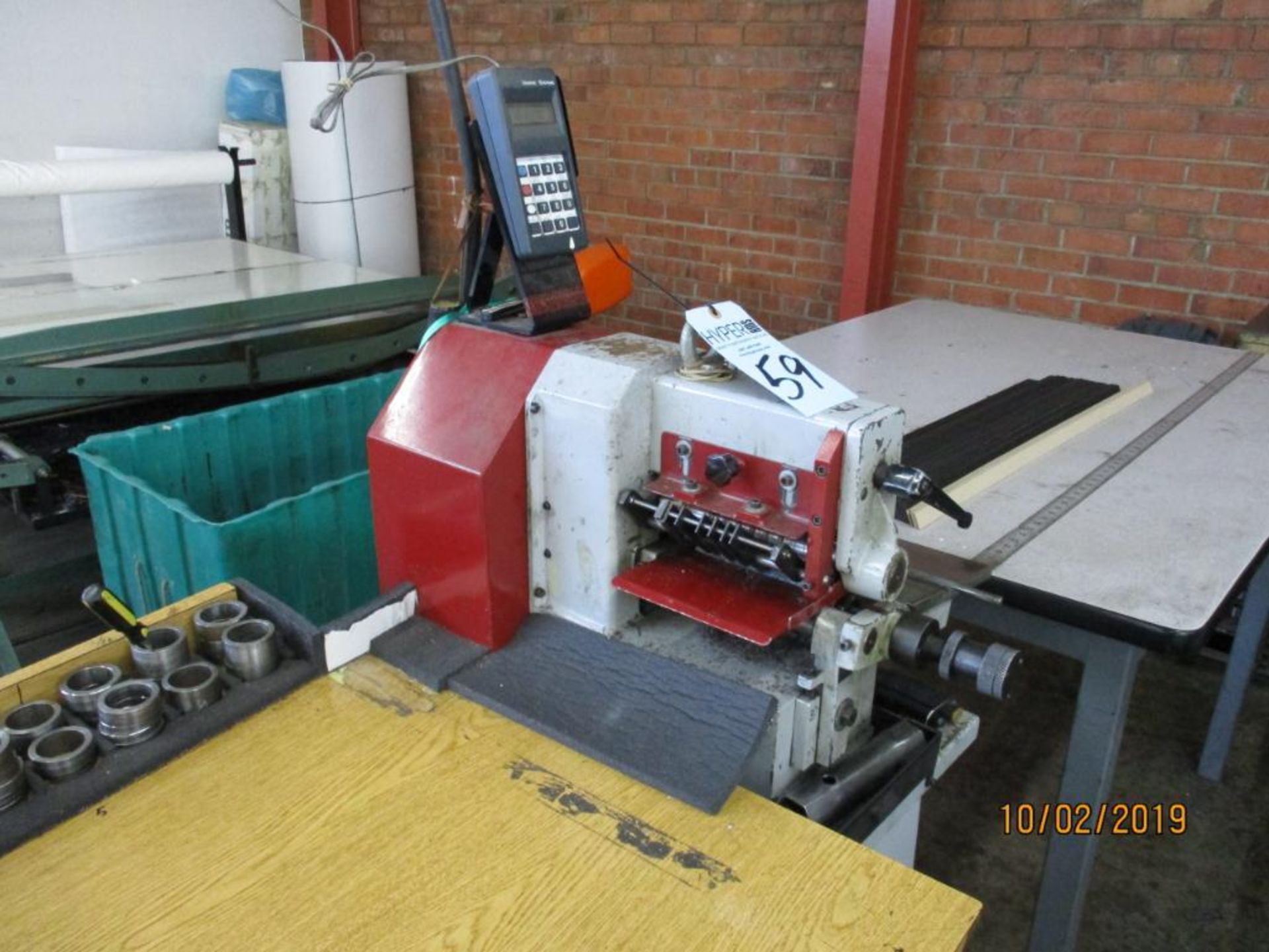 OMAC TAGLIASTRISCE 985-150 Stripping Machine S/N: 22 (2003) - Image 2 of 4