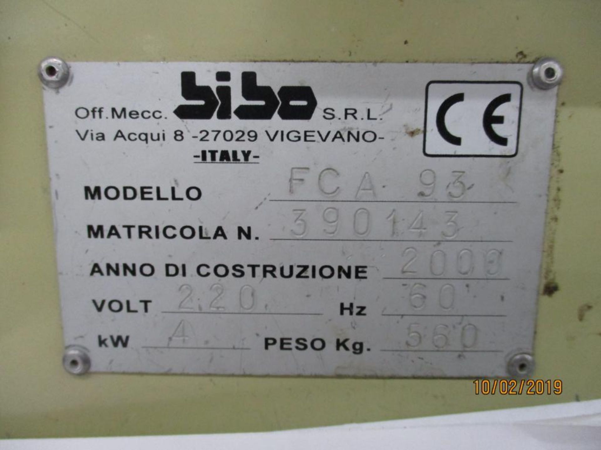 Bibo Automatic Punching And Stamping Machine For Leather Belts With Bibo In And Out Feeder Machines, - Image 6 of 7