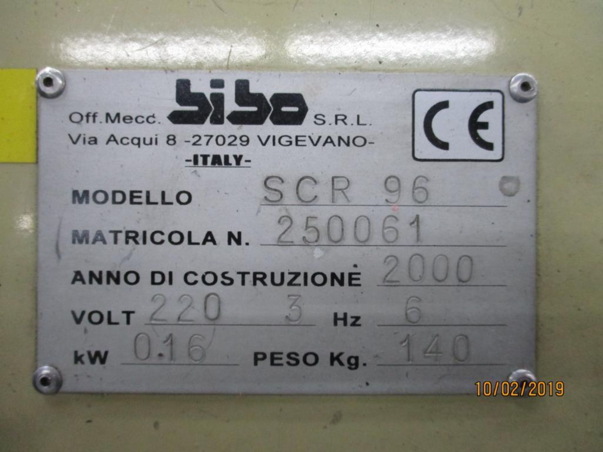 Bibo Automatic Punching And Stamping Machine For Leather Belts With Bibo In And Out Feeder Machines, - Image 5 of 7