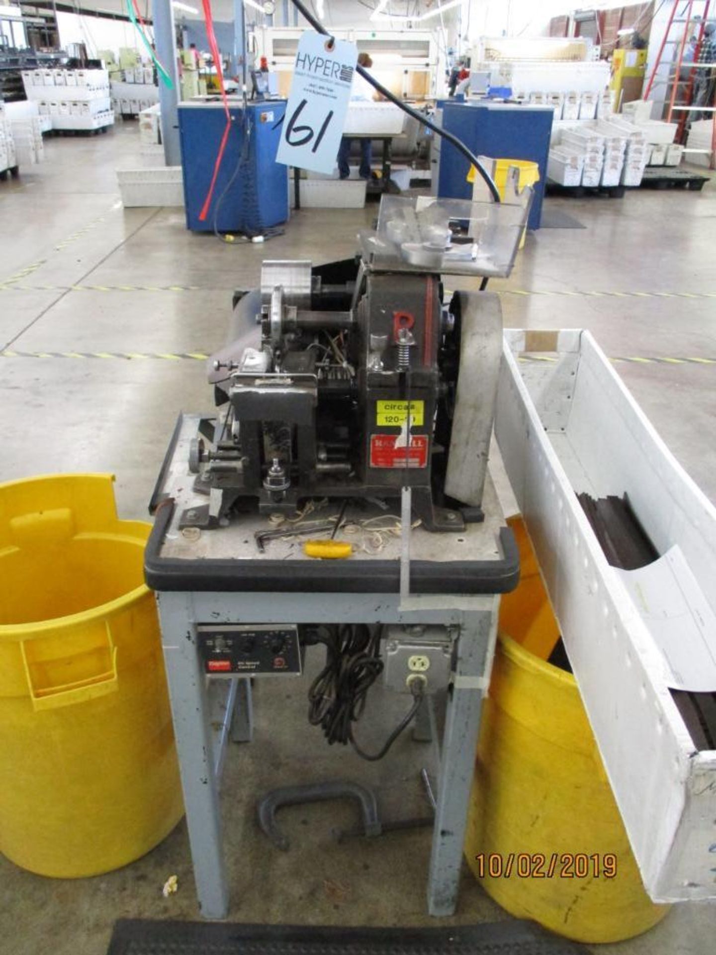 Randall NSB Beveling Machine S/N 97115