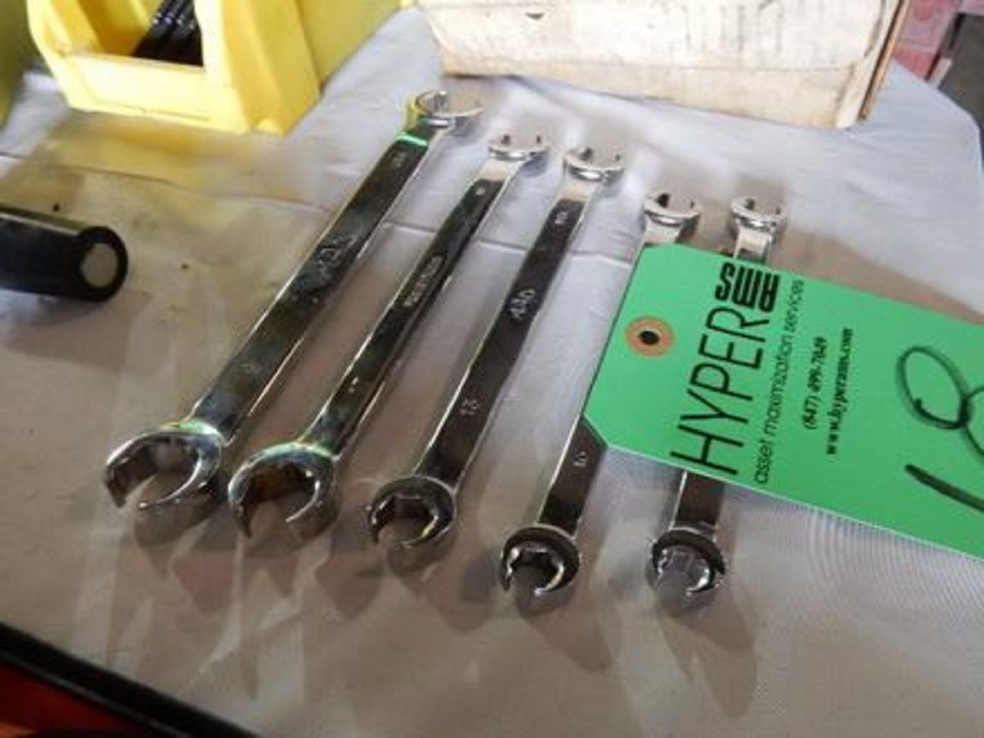 Metric Double End Flare Nut Wrenches - 5PT. To include Sizes: 21/17, 17/15, 14/13, 12/10 and 11/06 - Image 2 of 2