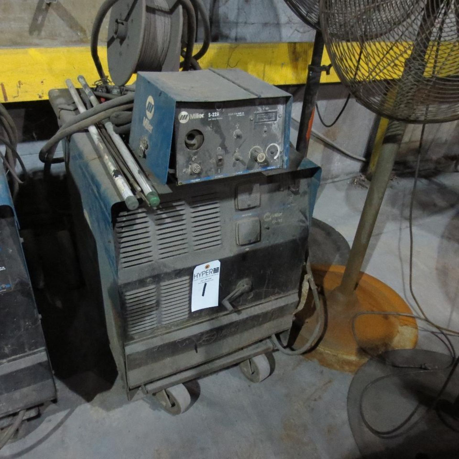 Miller Model CP-302 Welder with A-22 Wire Feed