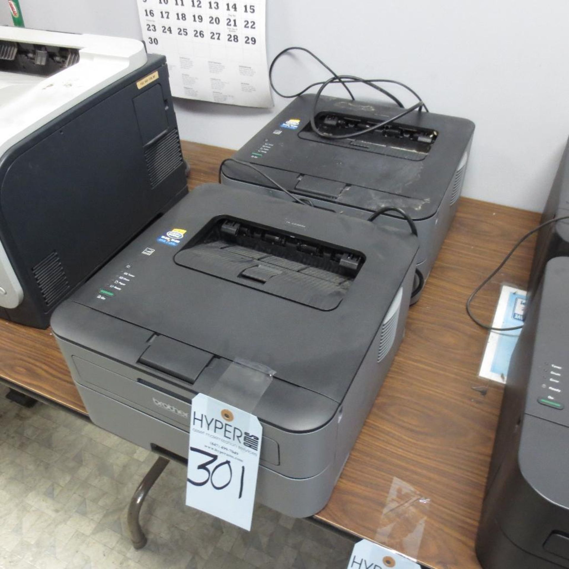 (2) Brother HL2320D Printers