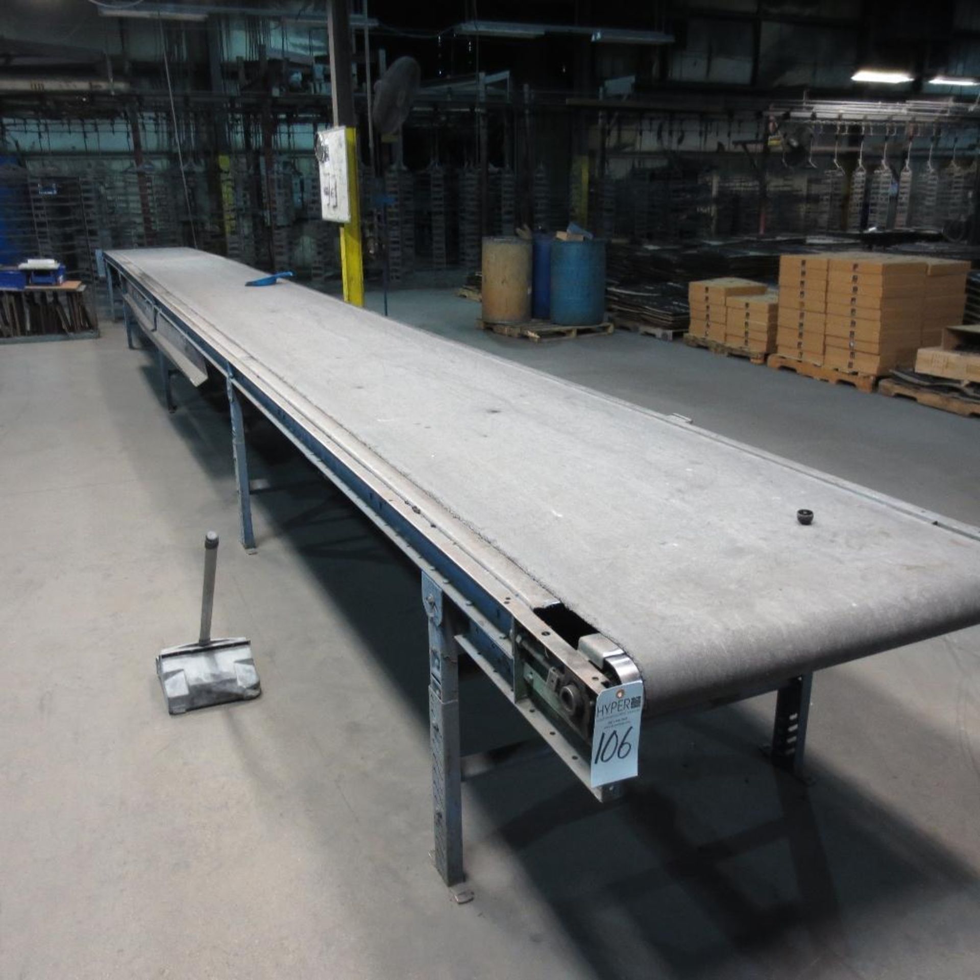 40' Long X 38" Wide Belt Conveyor - Image 2 of 2