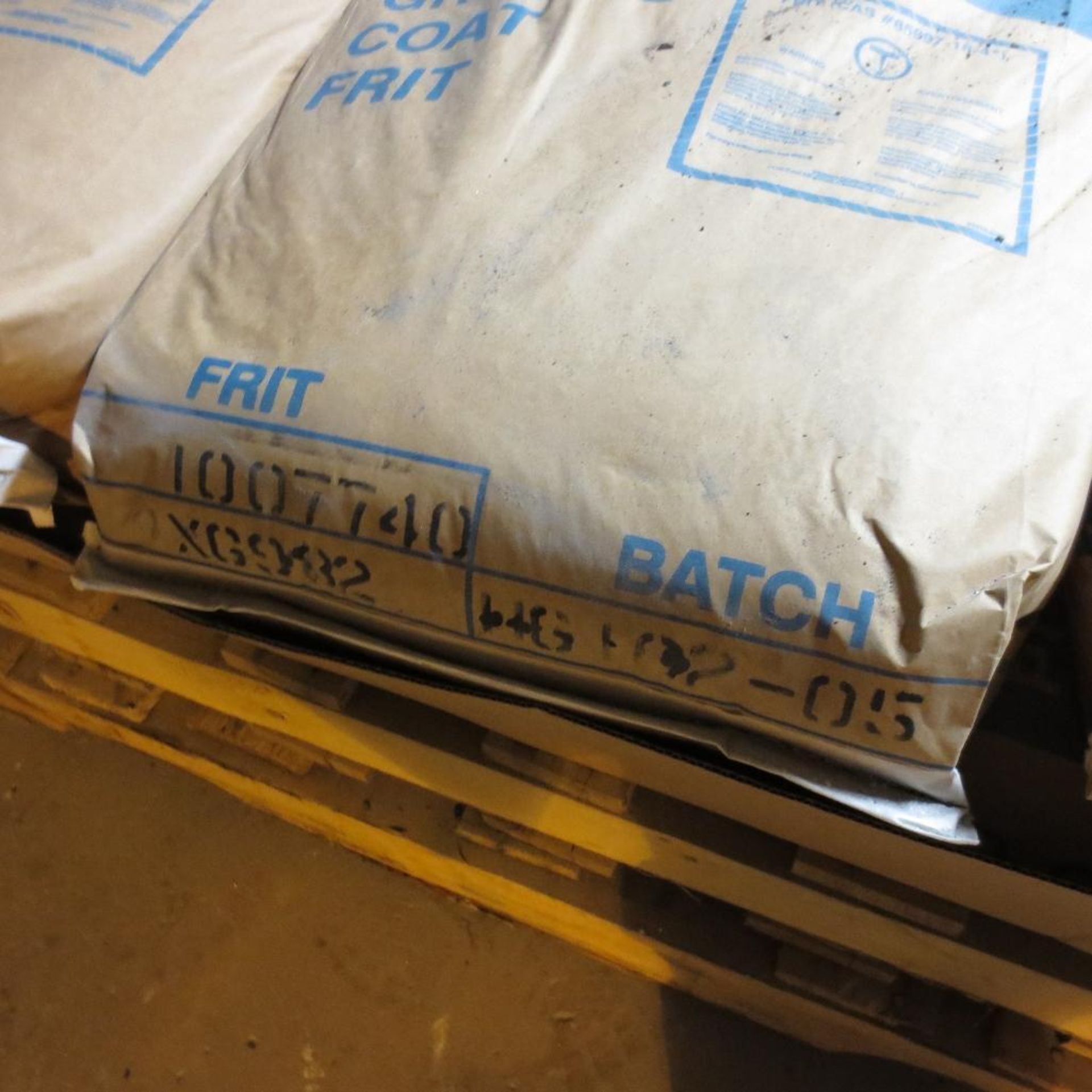 Bags of Light Magnesium Carbonate, Ferro 35 Clay, Coat Frit, Pemco Supply's Loc. 2nd Floor - Image 8 of 11