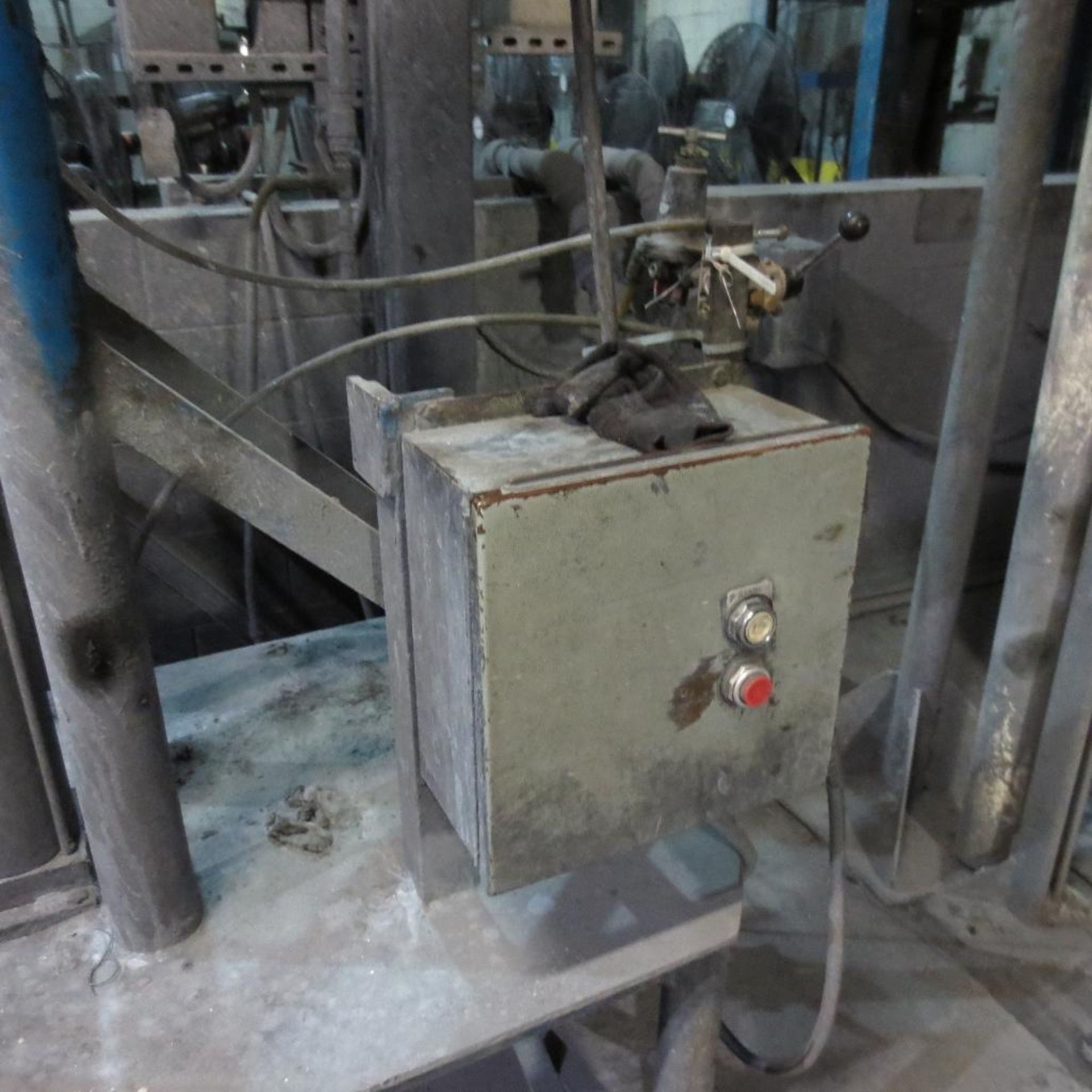 Shar Model D-150-SNPB 15 Hp Bench Type Disperser, Pneumatic Lift - Image 4 of 5