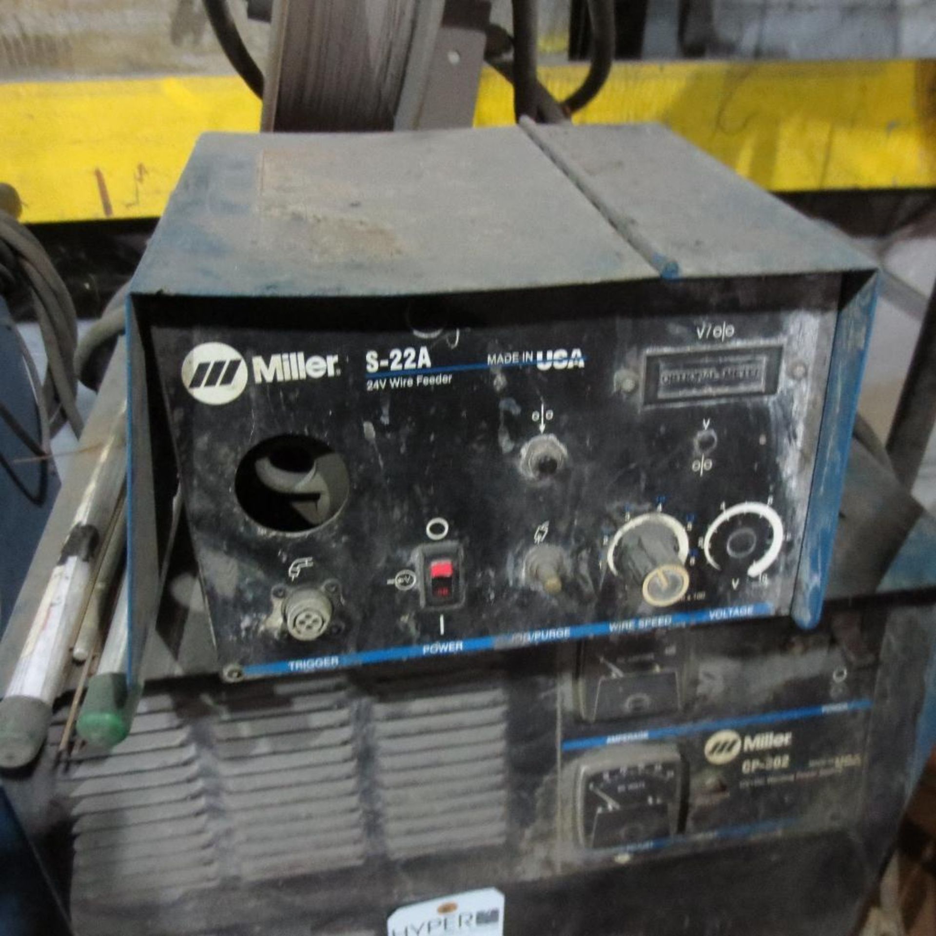 Miller Model CP-302 Welder with A-22 Wire Feed - Image 2 of 3