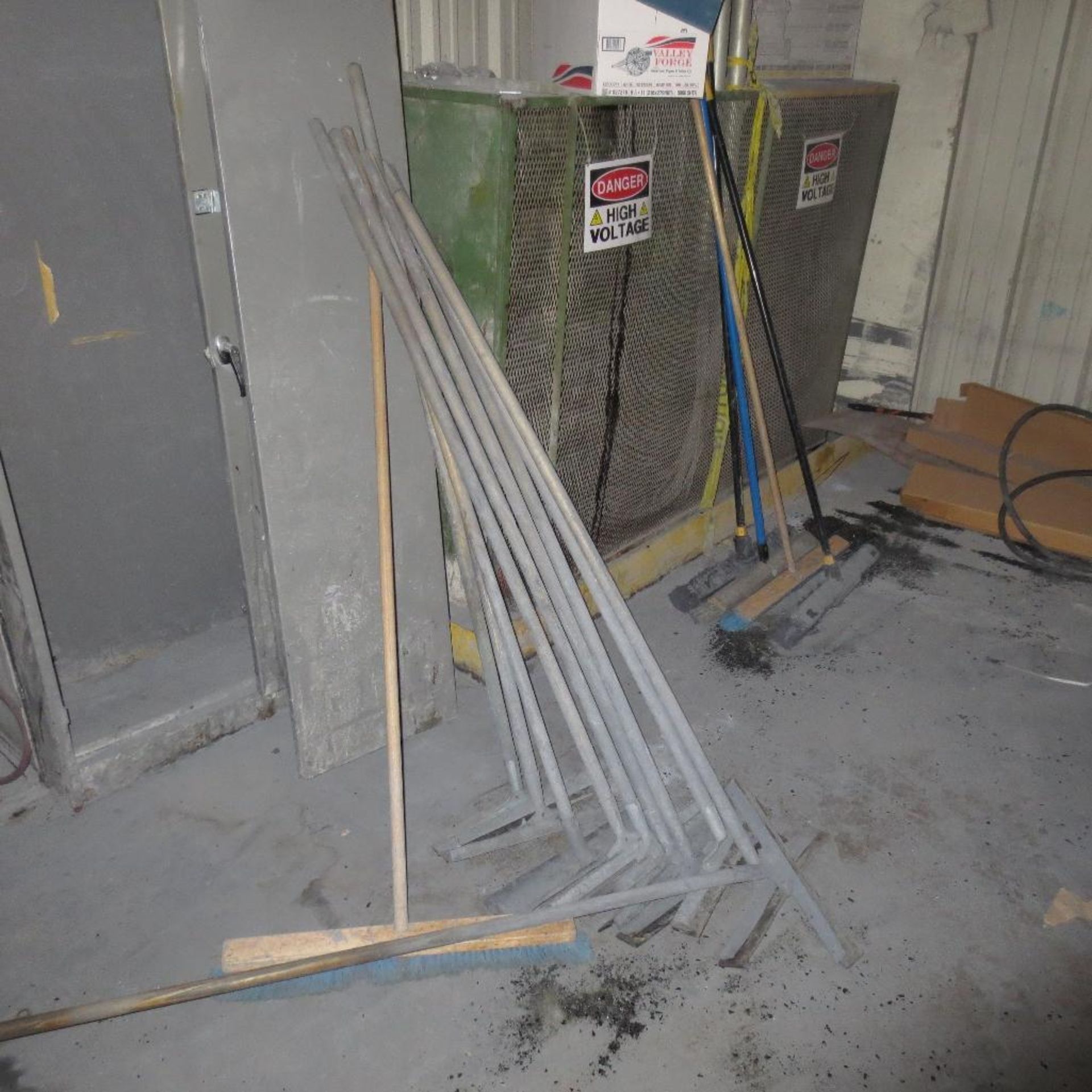 Cabinets, Brooms and Squeegees Loc. 2nd Floor - Image 2 of 2