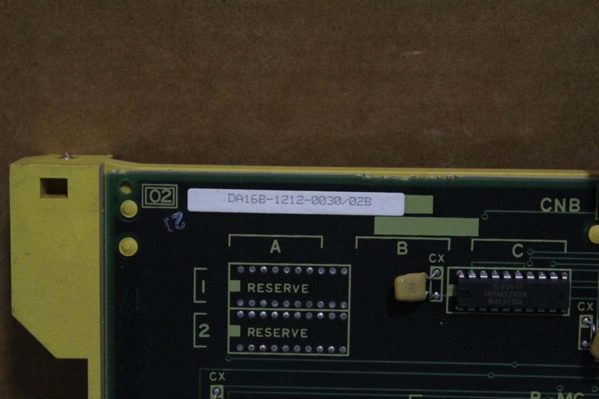 Fanuc A16B-1212-0030 Adapter Board - Image 2 of 2