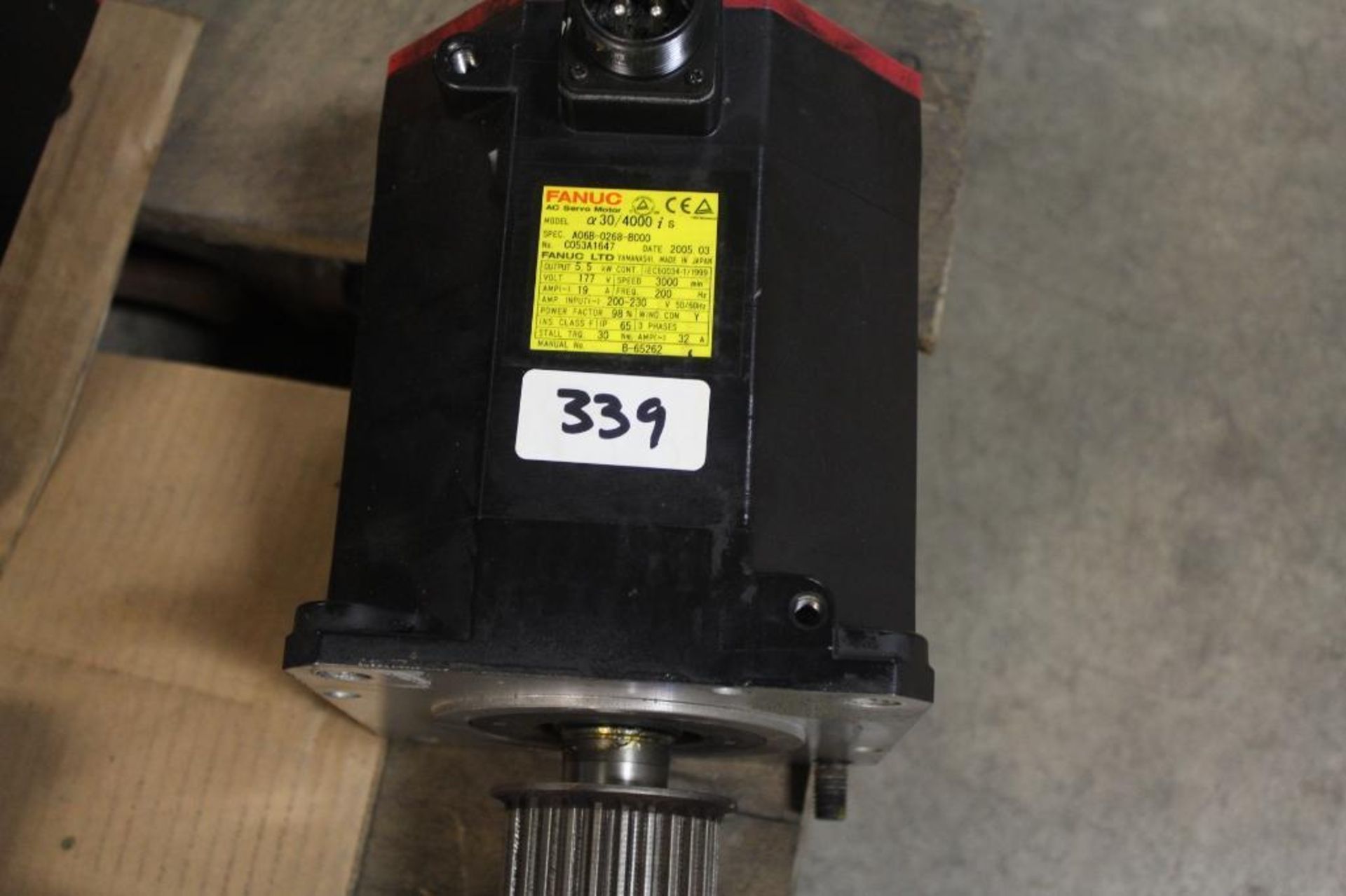 Fanuc A06B-0268-B000 Servo Motor