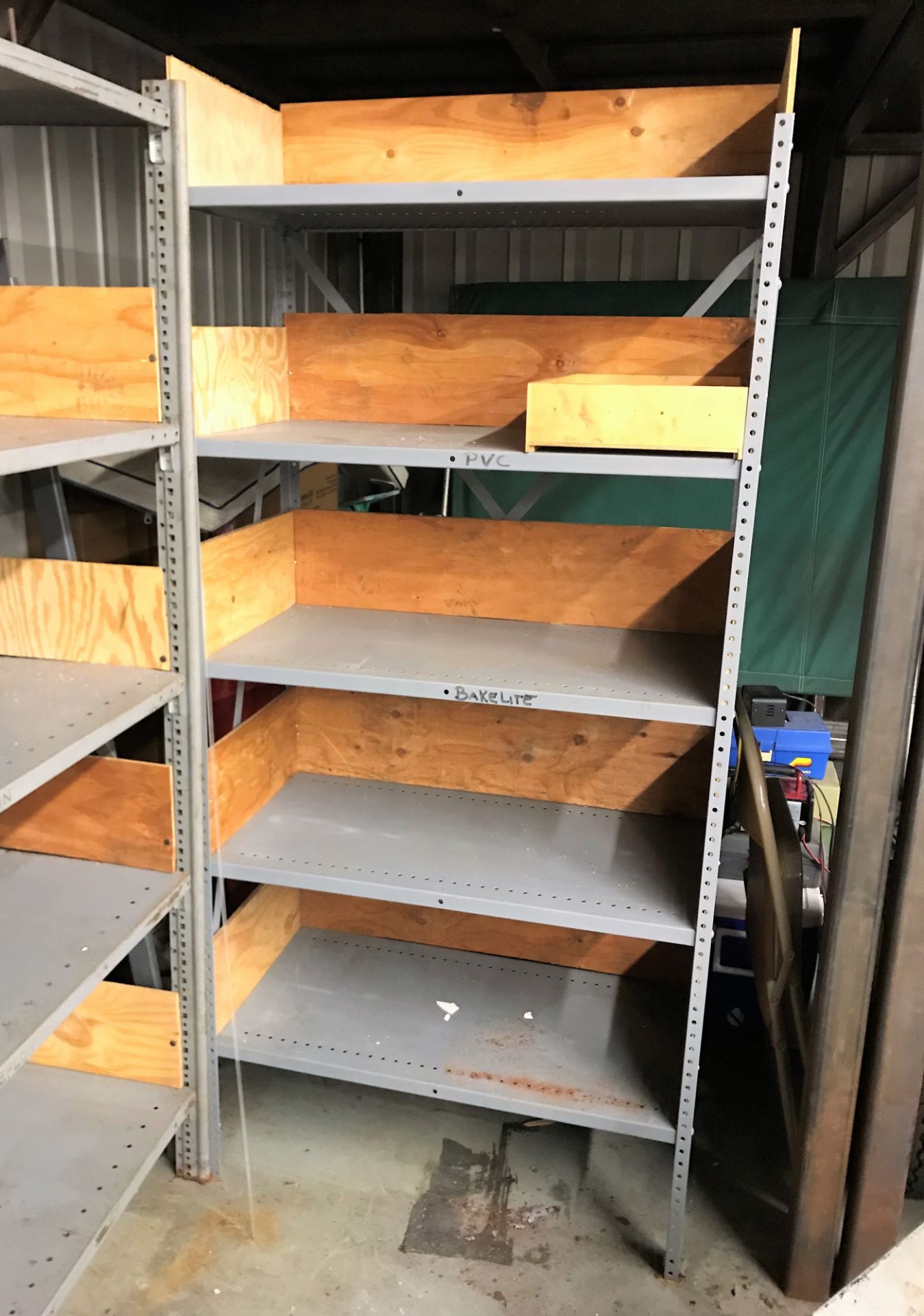 (2) 48" x 30" x 77H" Heavy Duty Shelves - Image 2 of 3