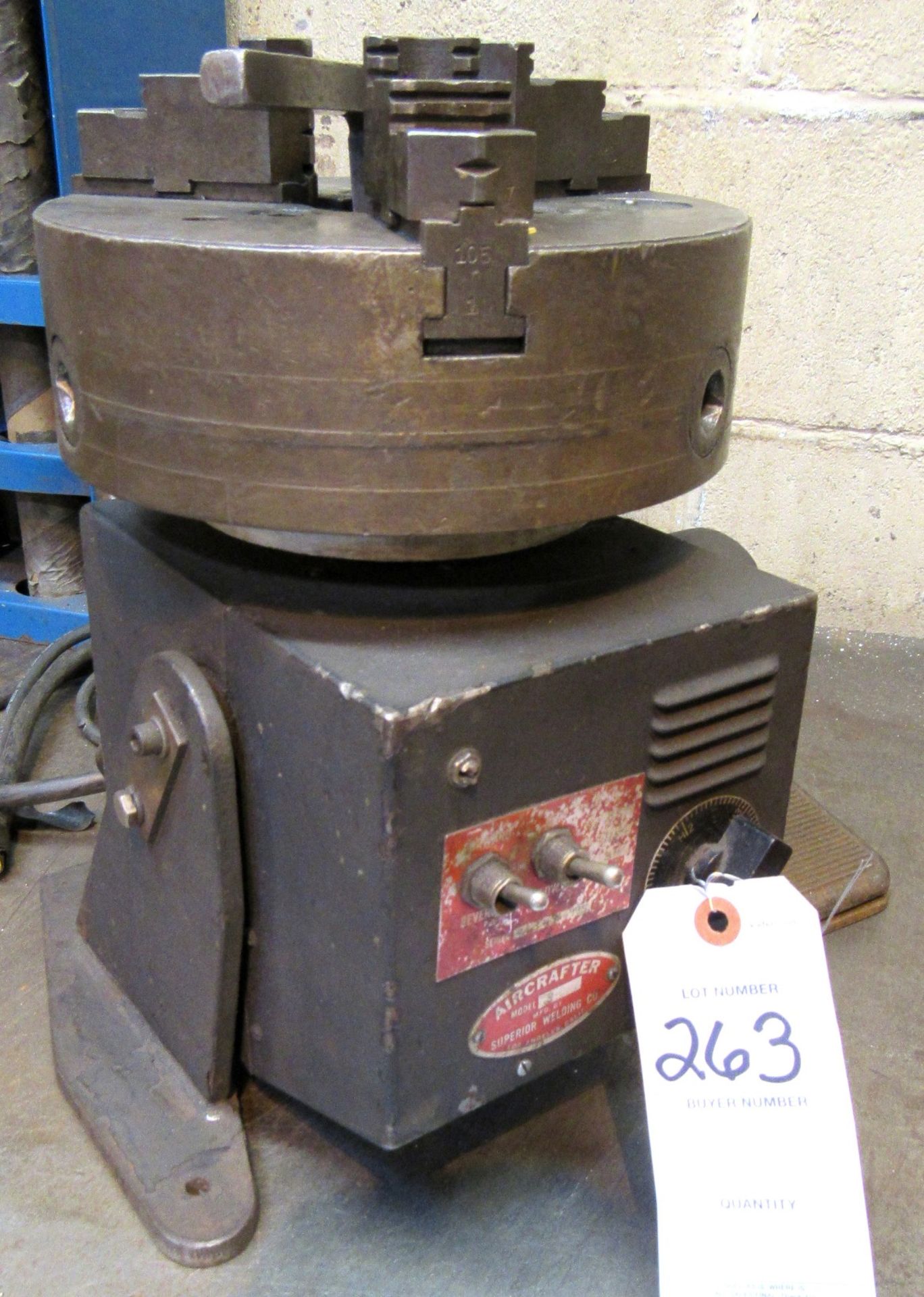 MK Products Aircrafter Mod.3 Rotary Welding Positioner w/ 8" 3-Jaw Chuck, 120/1/60 - Image 2 of 2