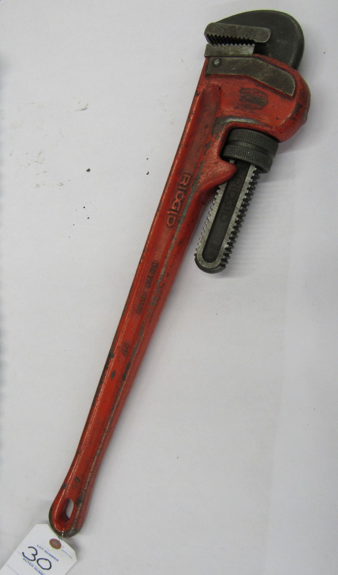 24" Ridgid Heavy Duty Pipe Wrench