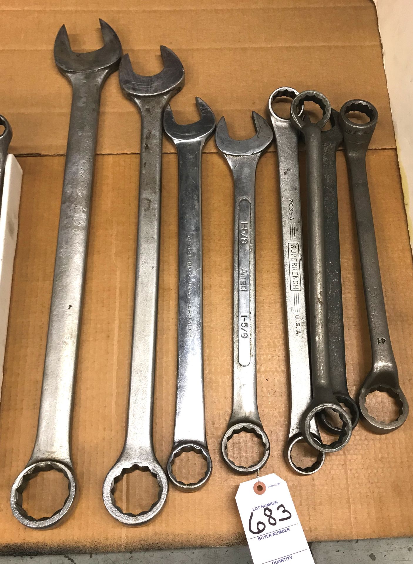 Lot Asst. Combination Wrenches