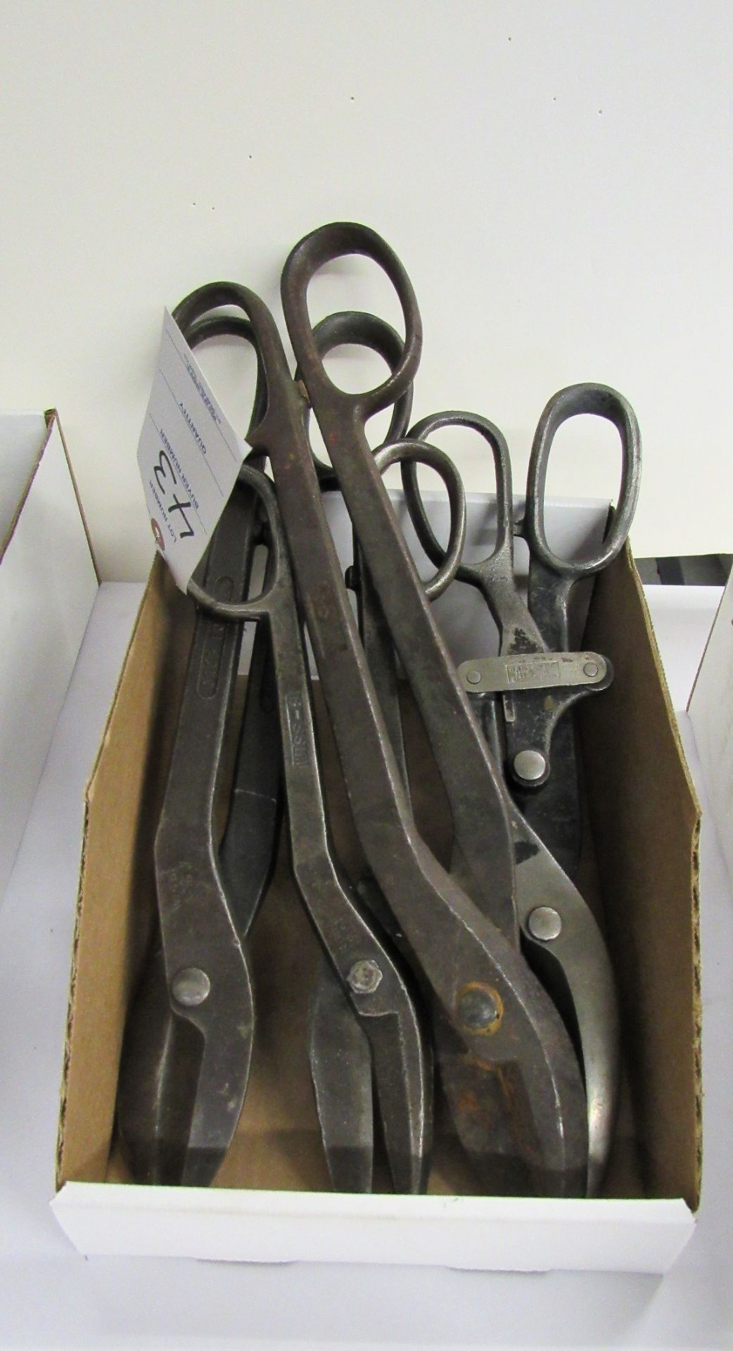 (4) Wiss Industrial Forged Steel Metal Hand Shears / Tin Snips