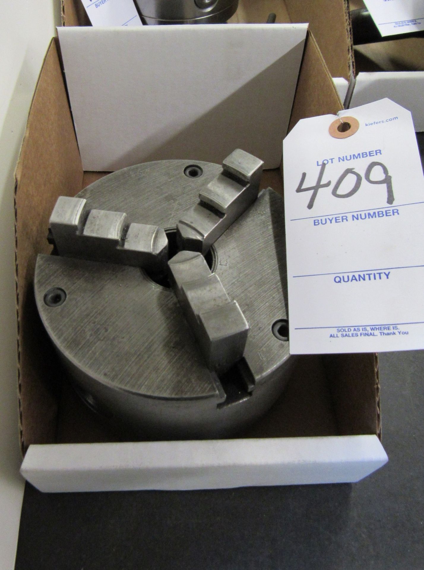 5" Cushman 3 Jaw Chuck w/ Tapered Lock Mount