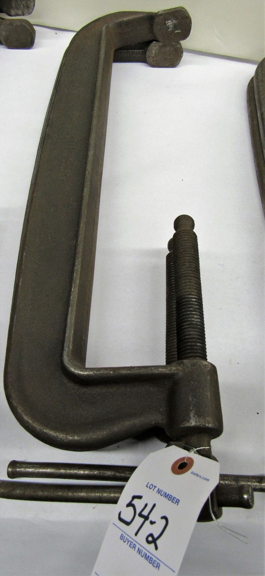 (7) JH Williams No.118 19" x 4-1/4" Drop Forged C- Clamps - Image 3 of 4